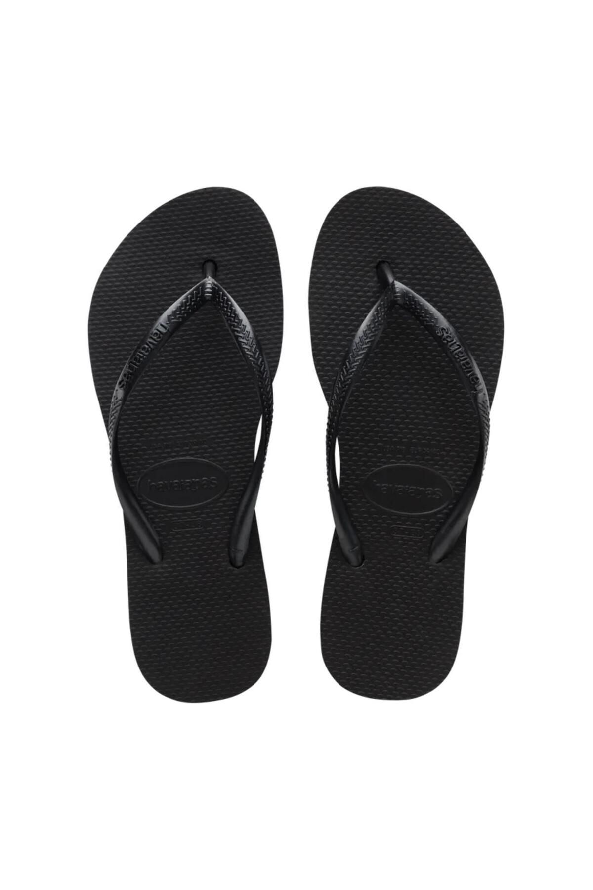 دمپایی مشکی زنانه سیاه Havaanas 4144537 0090 اورجینال Havaianas