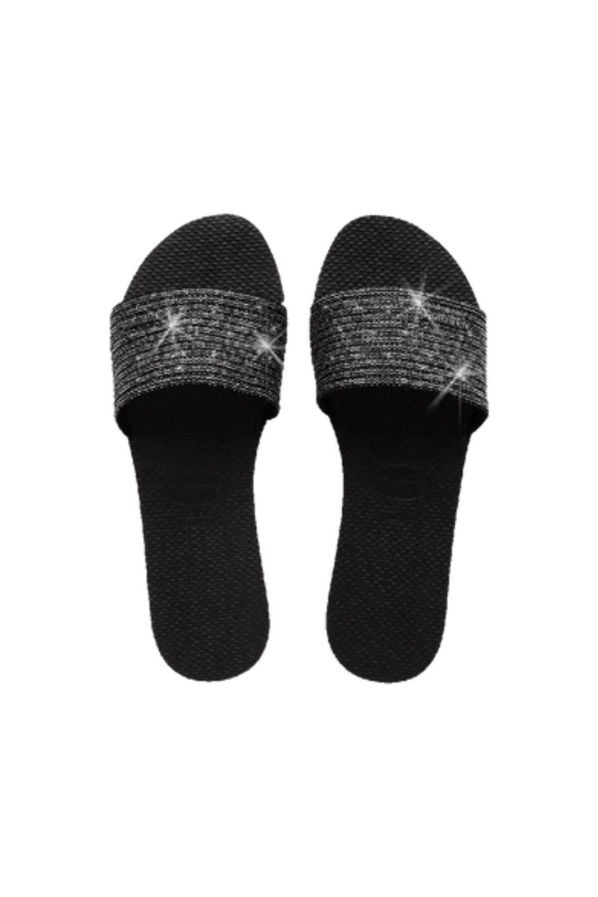 Havaianas-Malta Black Metallic Women's Slippers 4