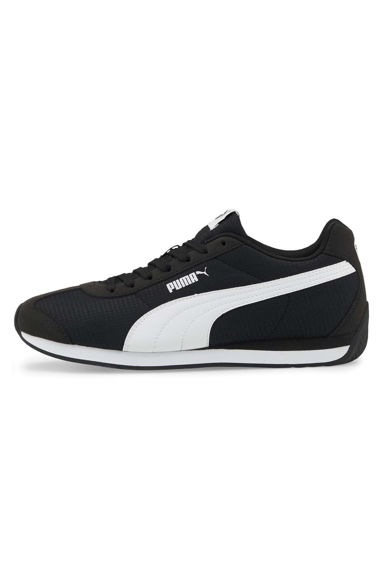 Puma-Turin 3 Nl 383038-01 Erkek Spor Ayakkabı Siyah-beyaz 2