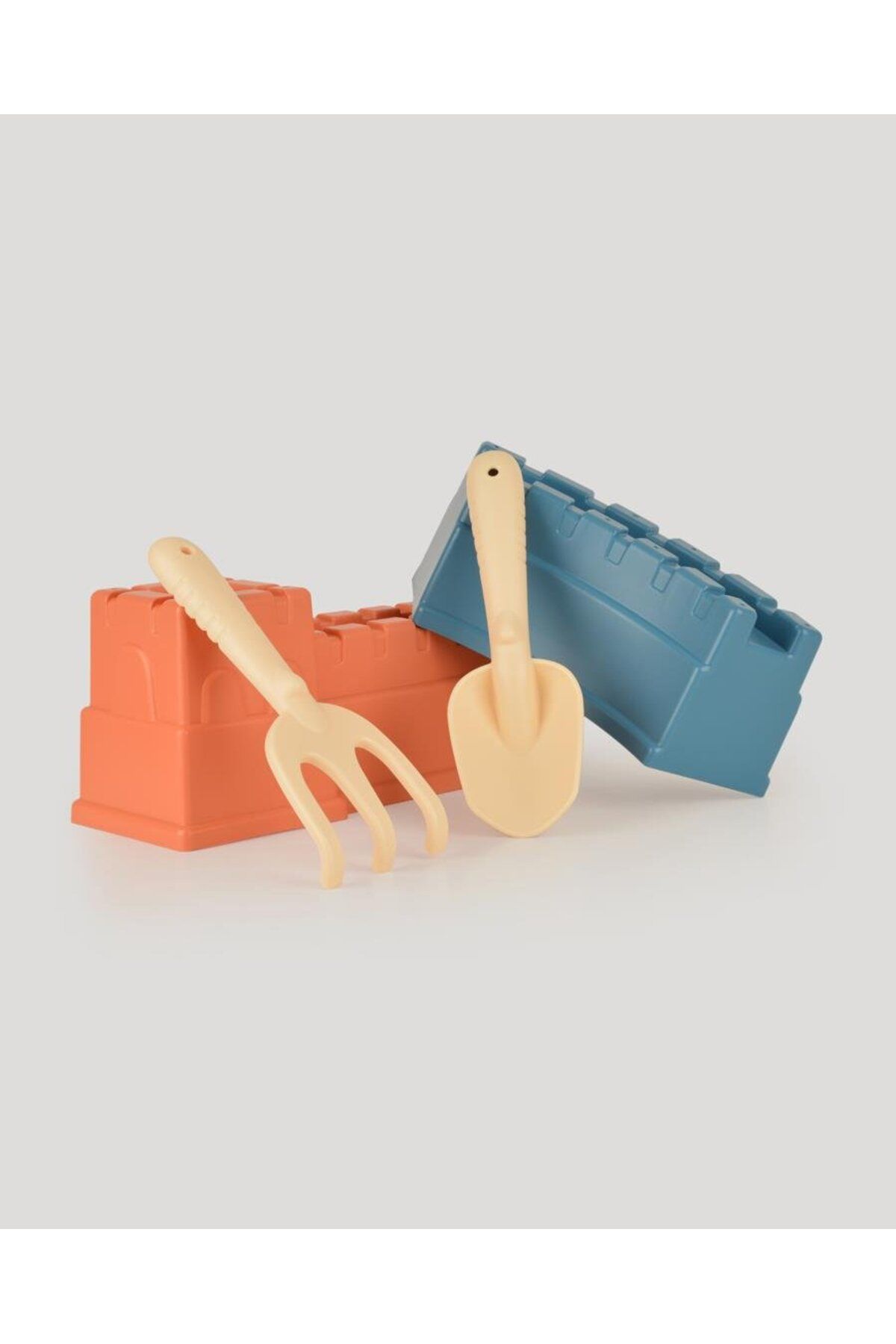 let's be child-Turquoise Salmon Castle and Shovel Set 4