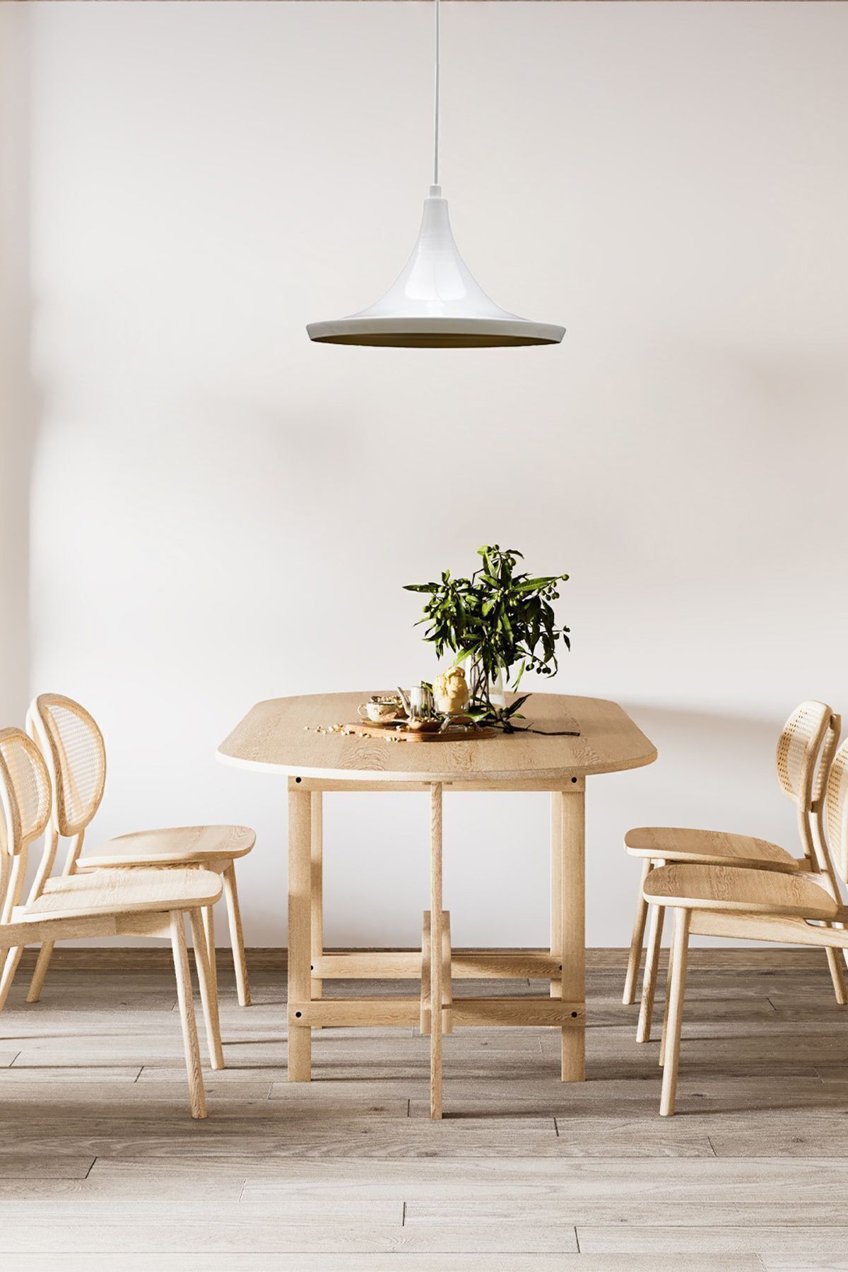 Bamyum-Large White Metal Chandelier Kitchen Bedroom Living Room Hall Cafe Office Patisserie Desktop Pendant Lamp 3