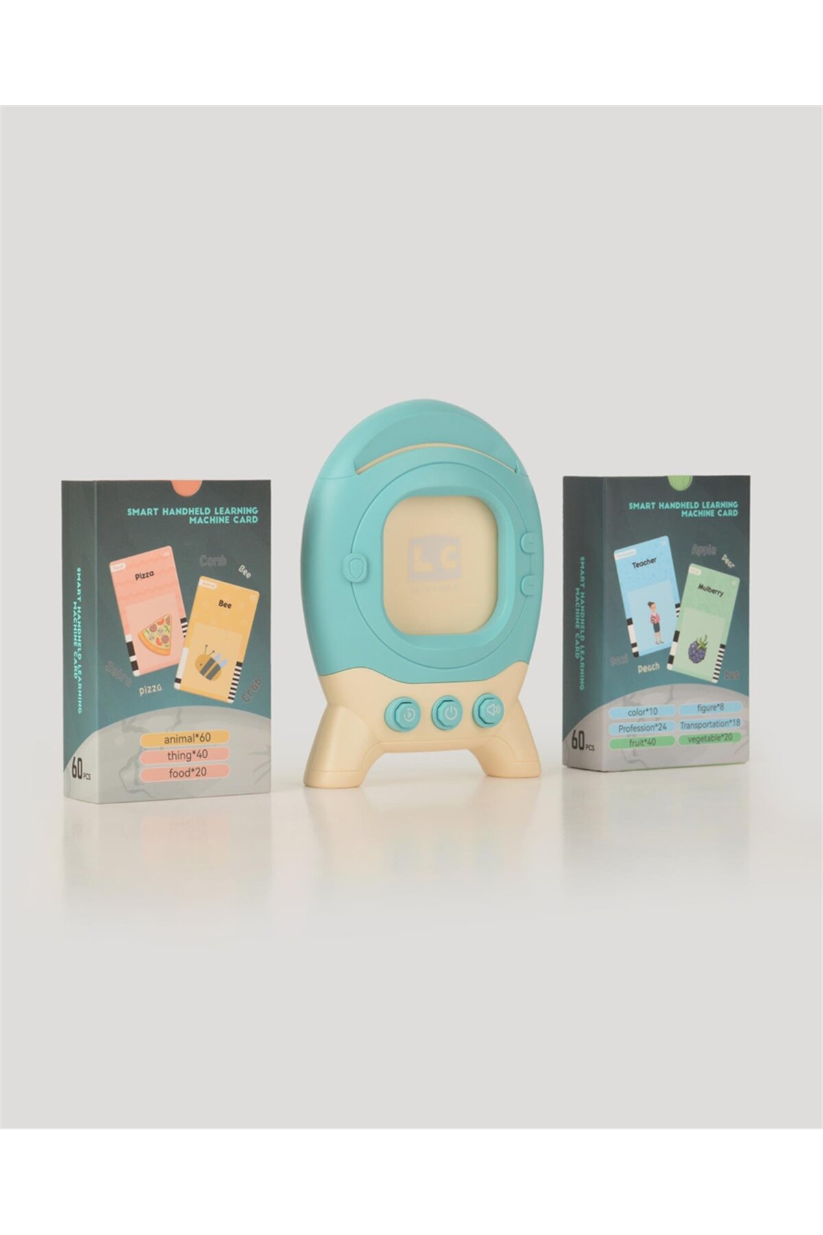 let's be child Öğretici Ingilizce Konuşan Flash Kartlar Mavi fotoğrafı 6 (önizleme)