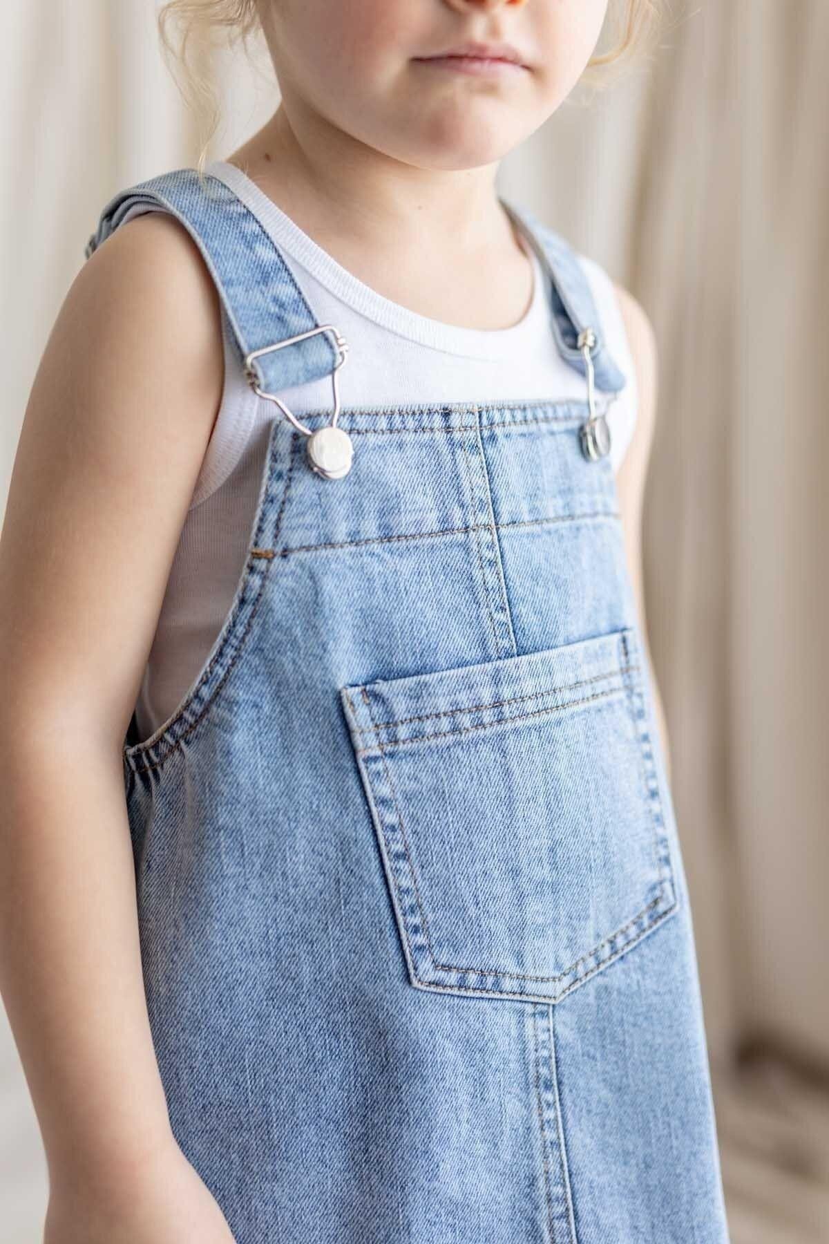 Oliven The Kid Kot Jile Elbise Mavi fotoğrafı 3 (önizleme)