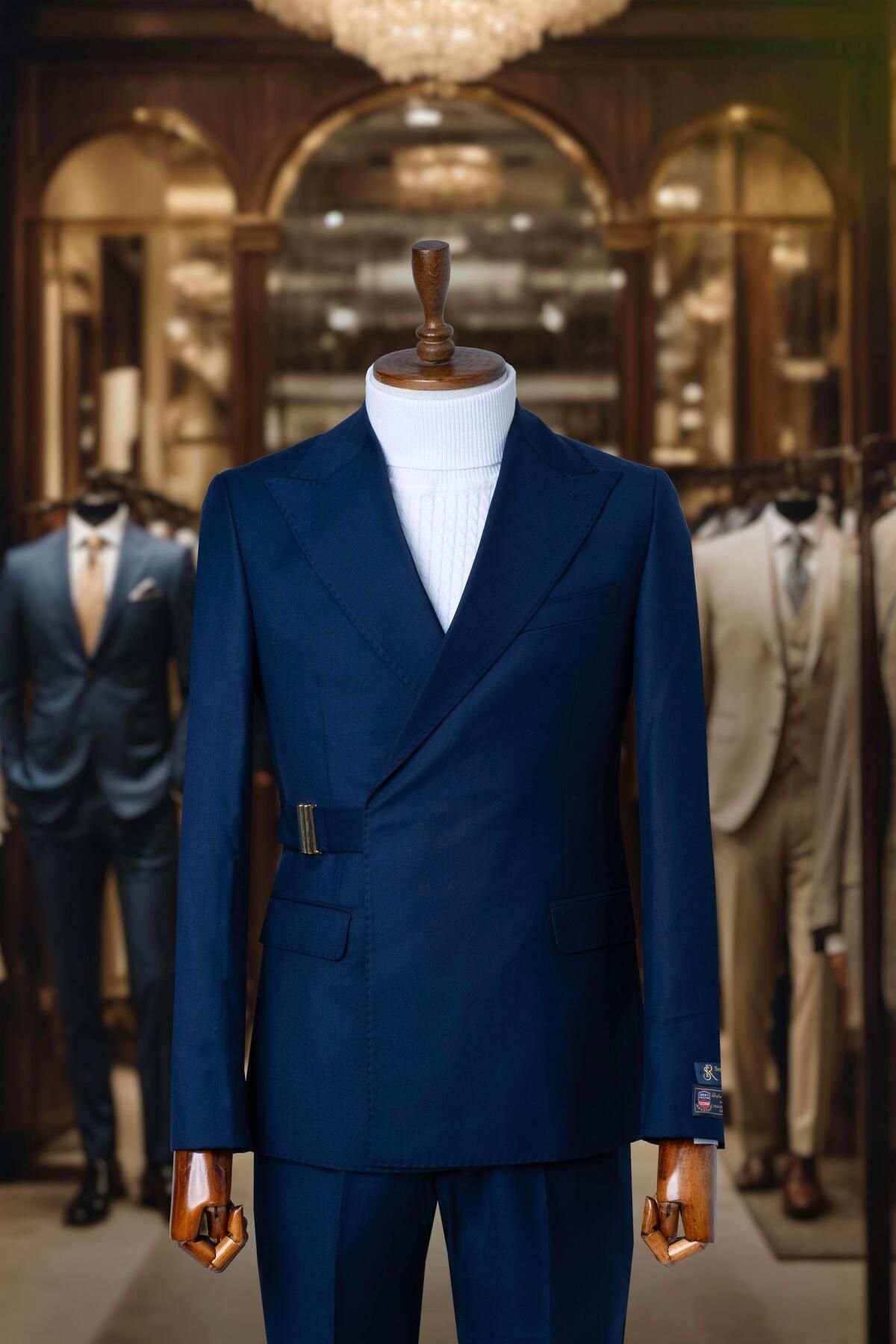 costume italien premium lacivert sd4145