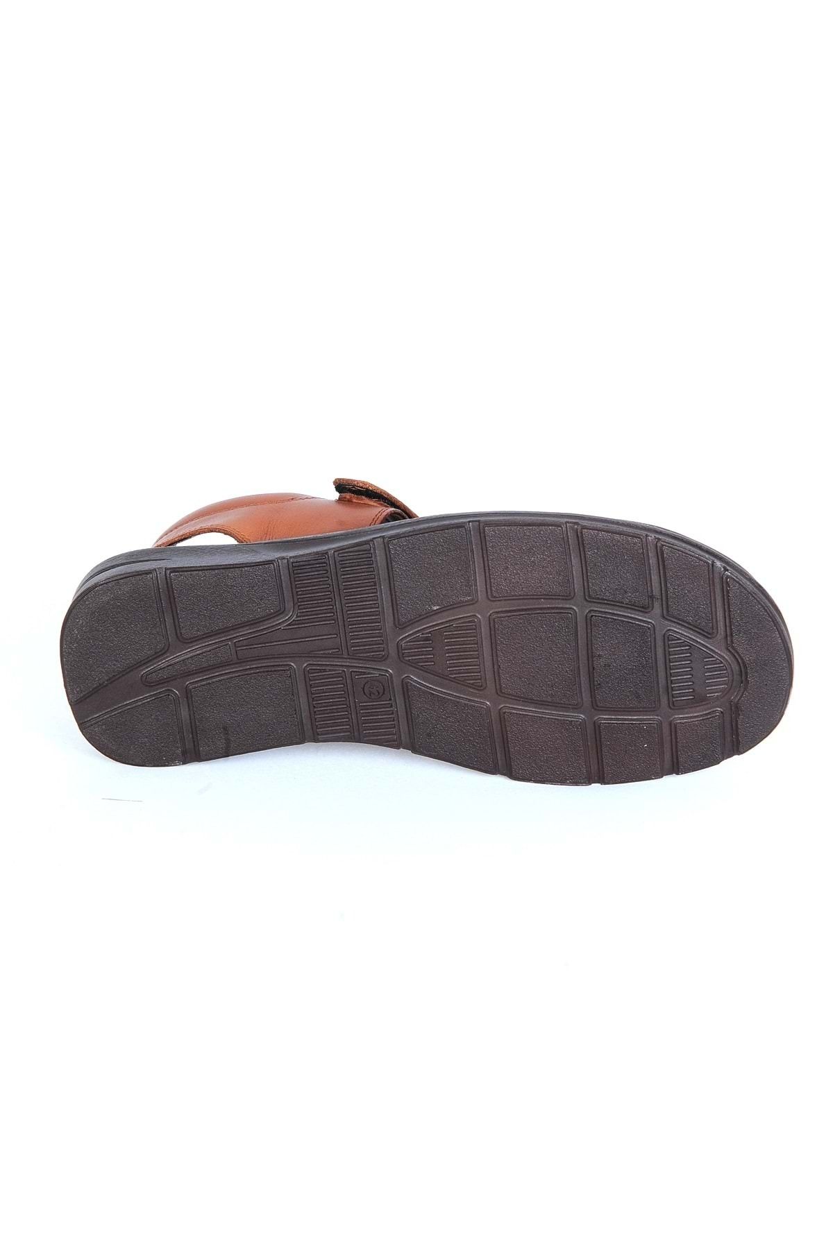 moda ayakkabım-Fashion Shoes 659 Men's Leather Sandals 4