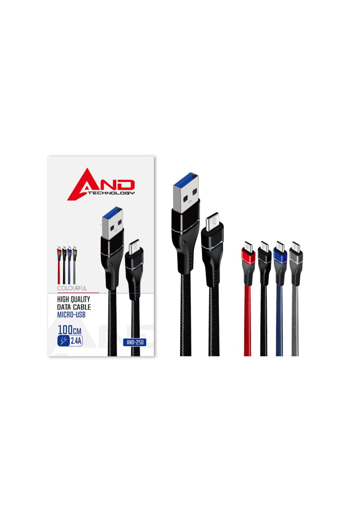 Royaleks Group Mikro Usb Data Kablosu Samsung 2.4A Royaleks-AND-250