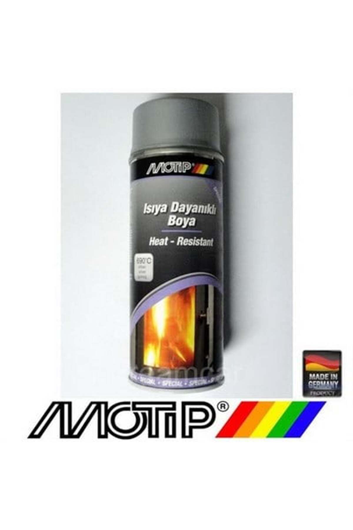 Motip 690°c Isıya Dayanıklı Gümüş Boya 400 Ml. Made In Germany