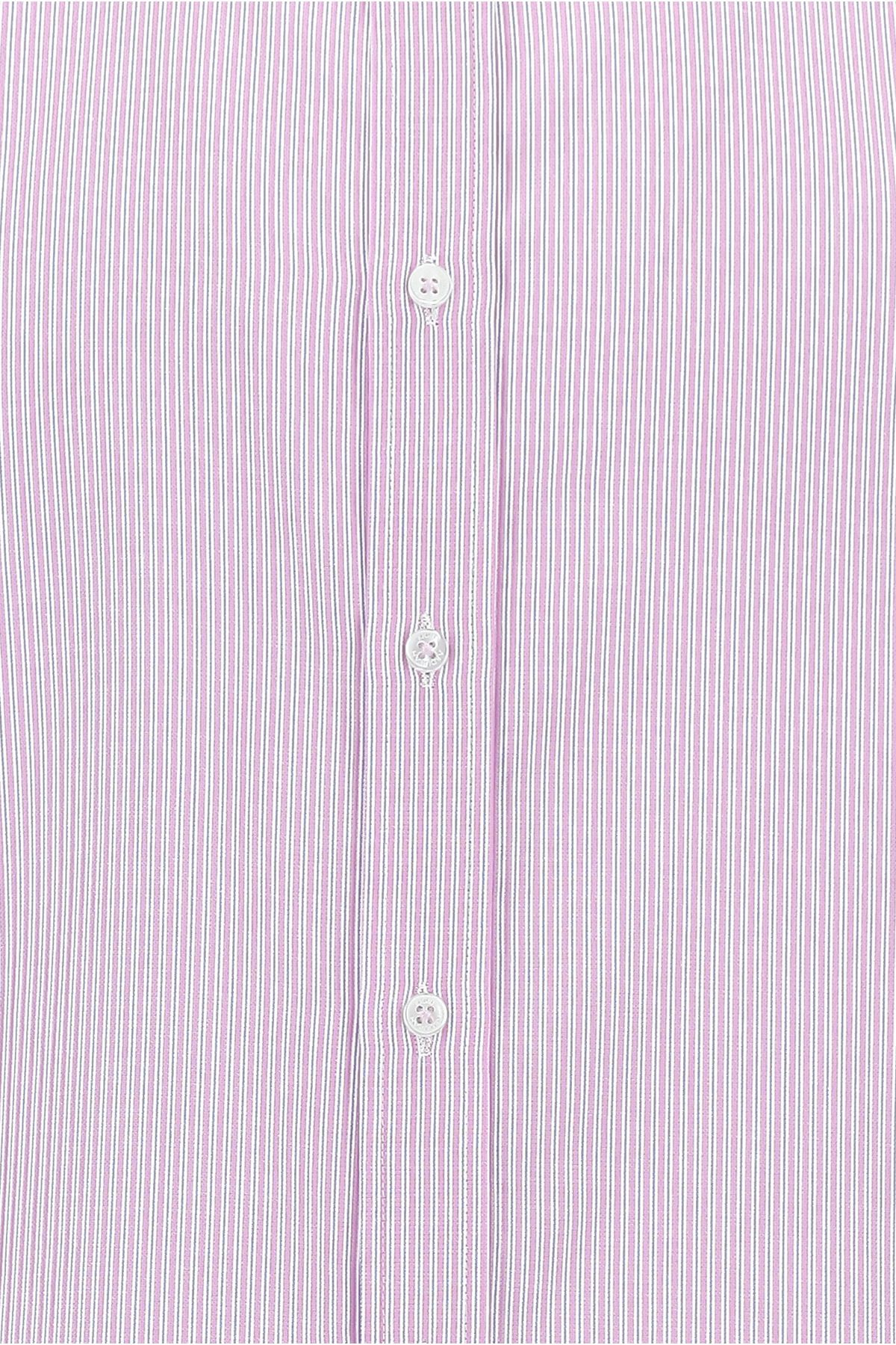 Kiğılı-Striped Cotton Shirt - Long Sleeve, Regular Fit 3