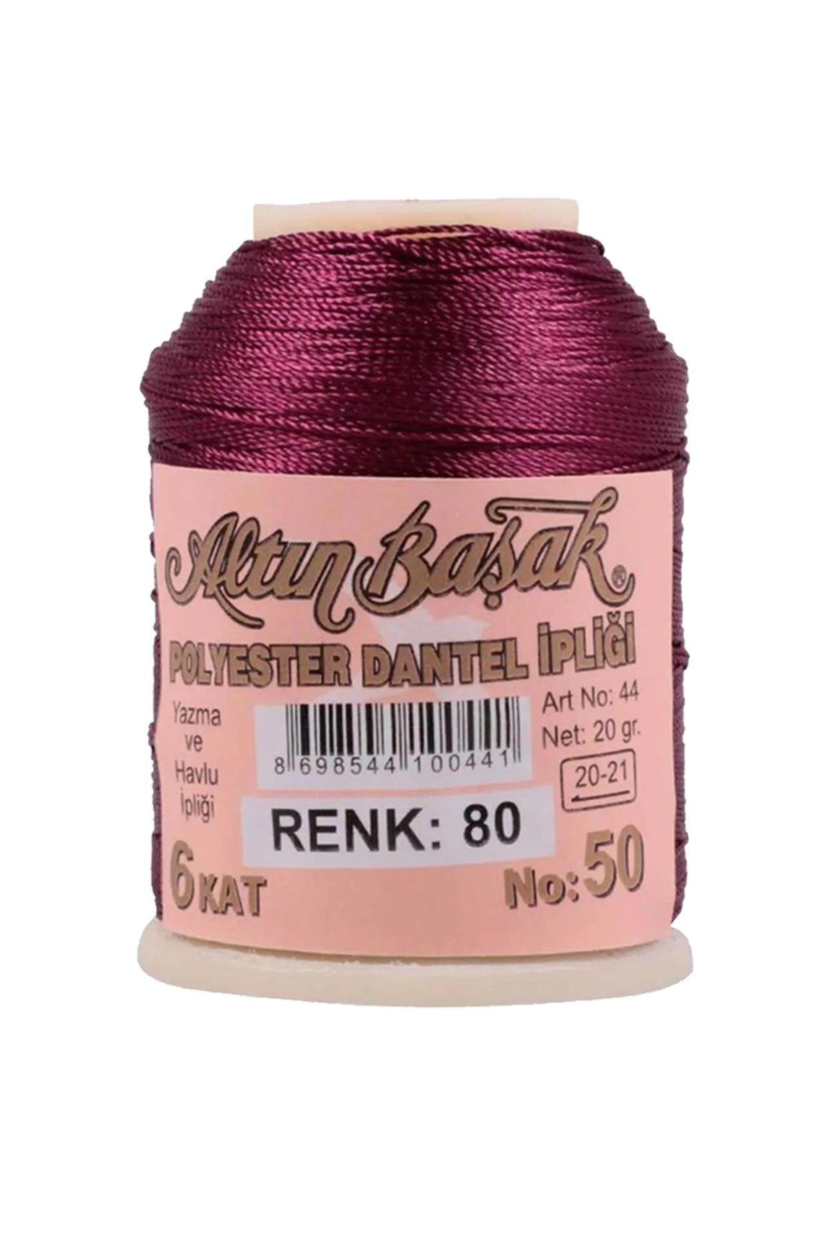BirdoluSepet Altınbaşak Oya ve Dantel İpi 20 gr - Royaleks - No: 080