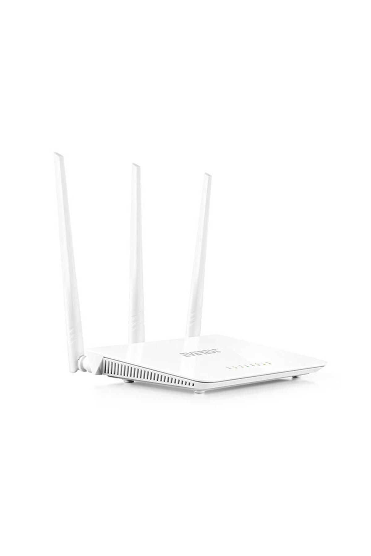 Everest EWR-F303 300Mbps 2.4GHz 3x 5dBi Anten 1x W