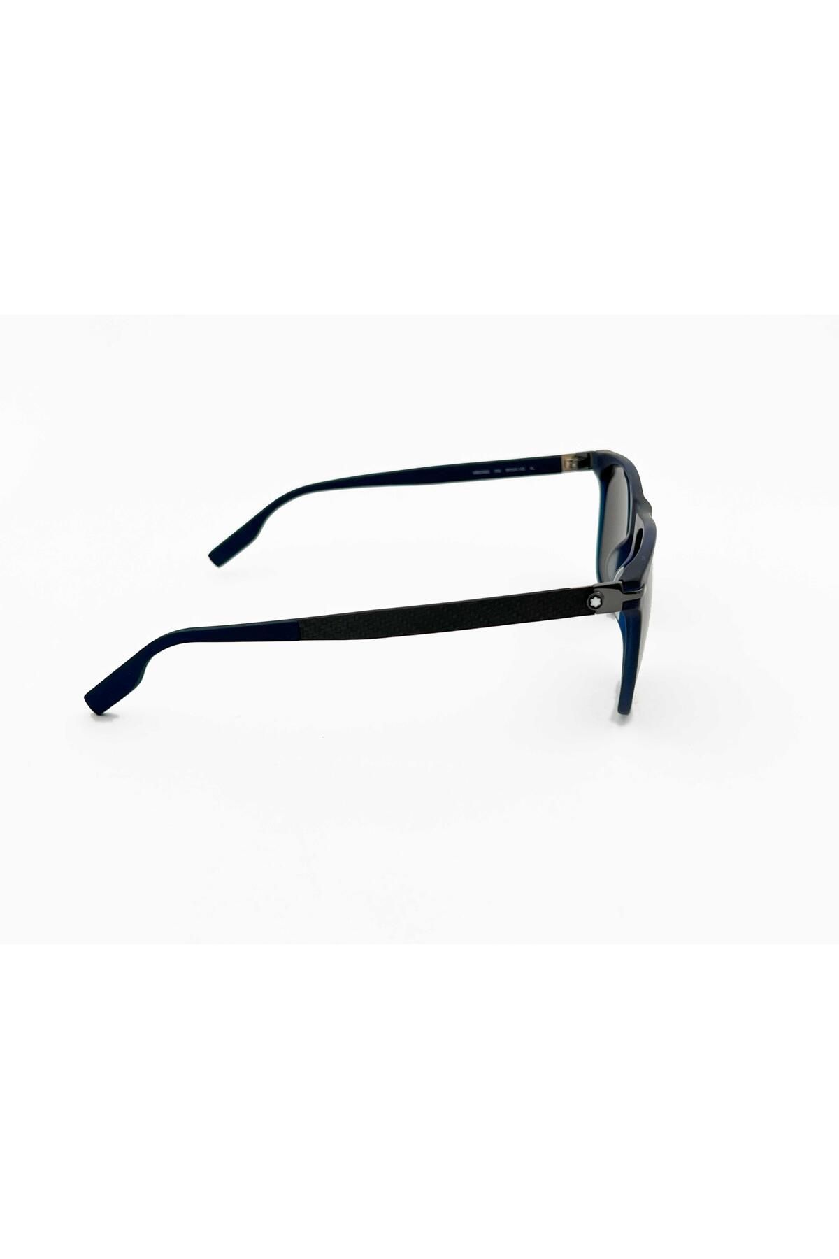 Montblanc-MB 0248S 002 55 نظارات شمسية للرجال 3
