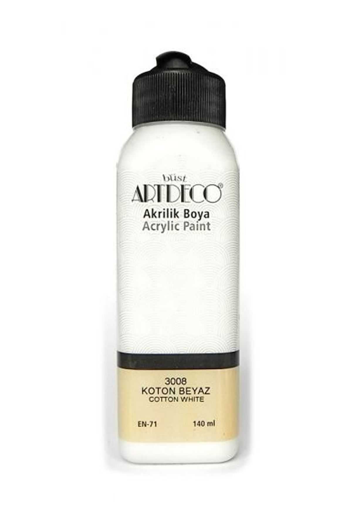 Take and Happy Artdeco Akrilik Boya 3008 Koton Beyaz 140 Ml