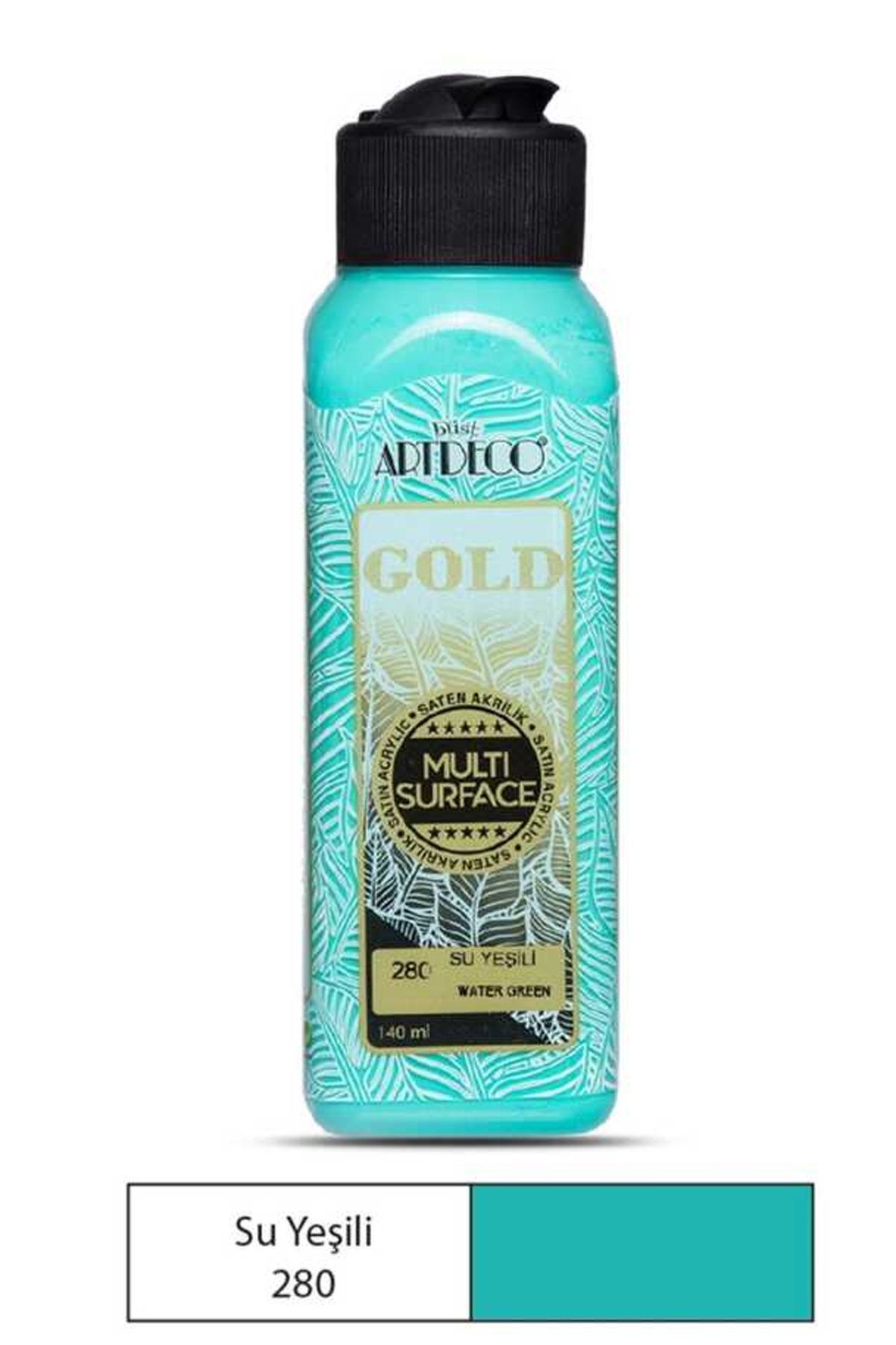 Mu Art Artdeco Gold Multi Surface Akrilik Boya 140 Ml. 280 Su Yeşili