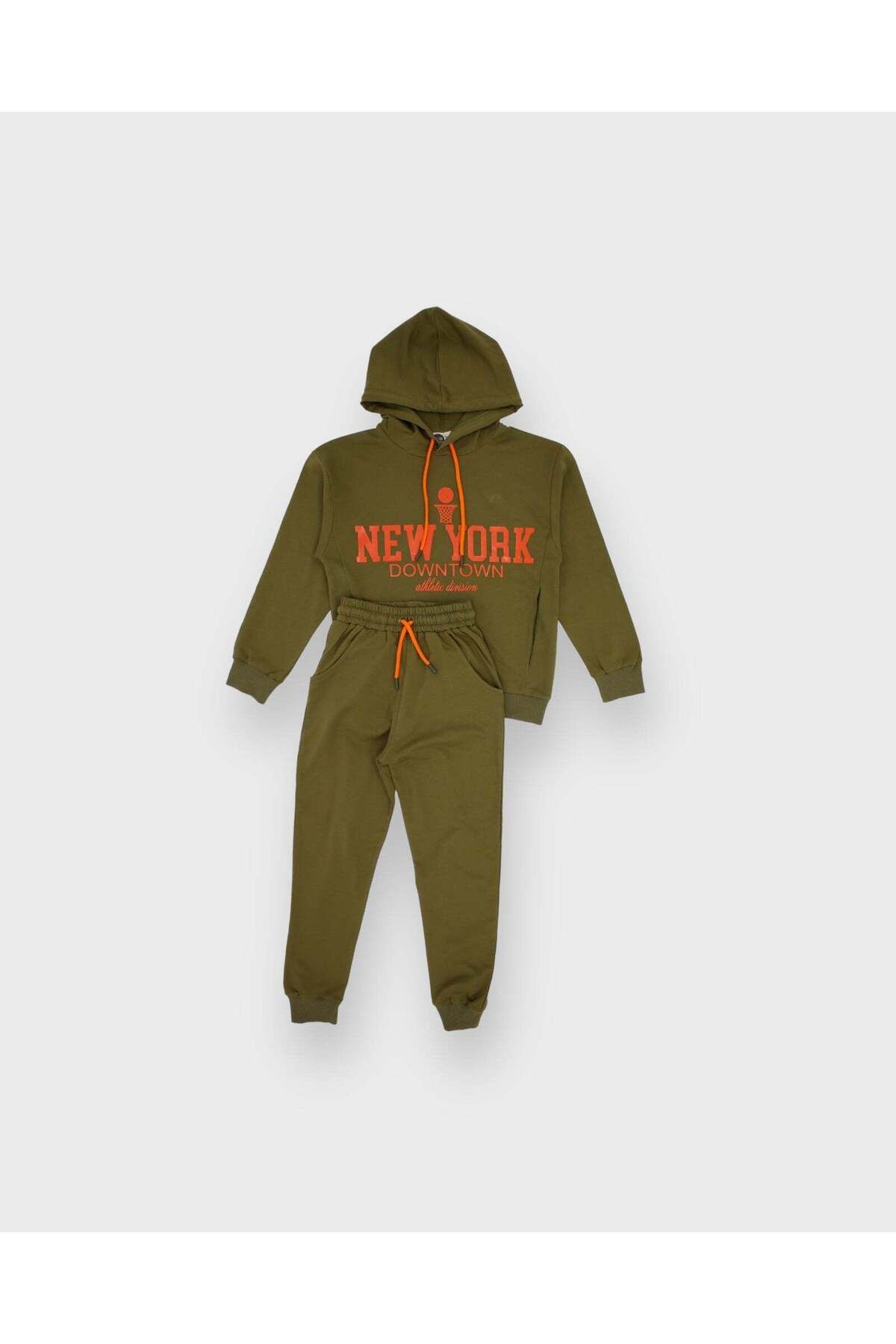 rg kidsstore-Hooded Printed Youth Tracksuit Set 3