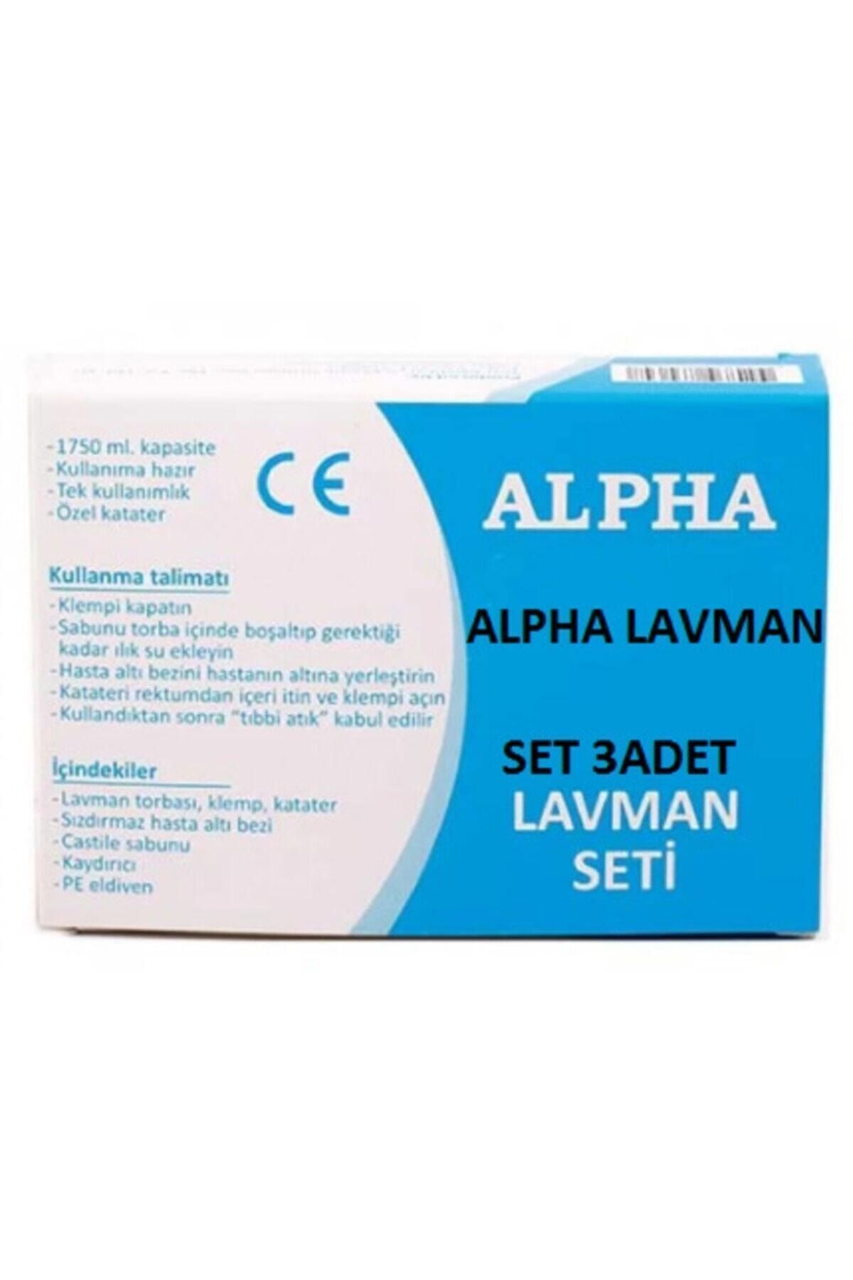 Alpha Lavman Seti 3 Adet