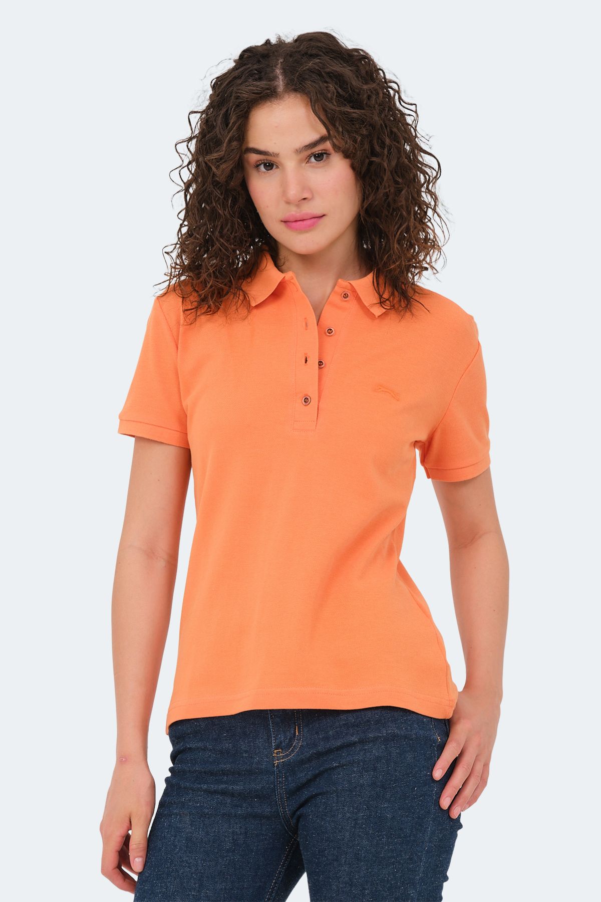 Slazenger-Orange Vera I Women's T-Shirt 1