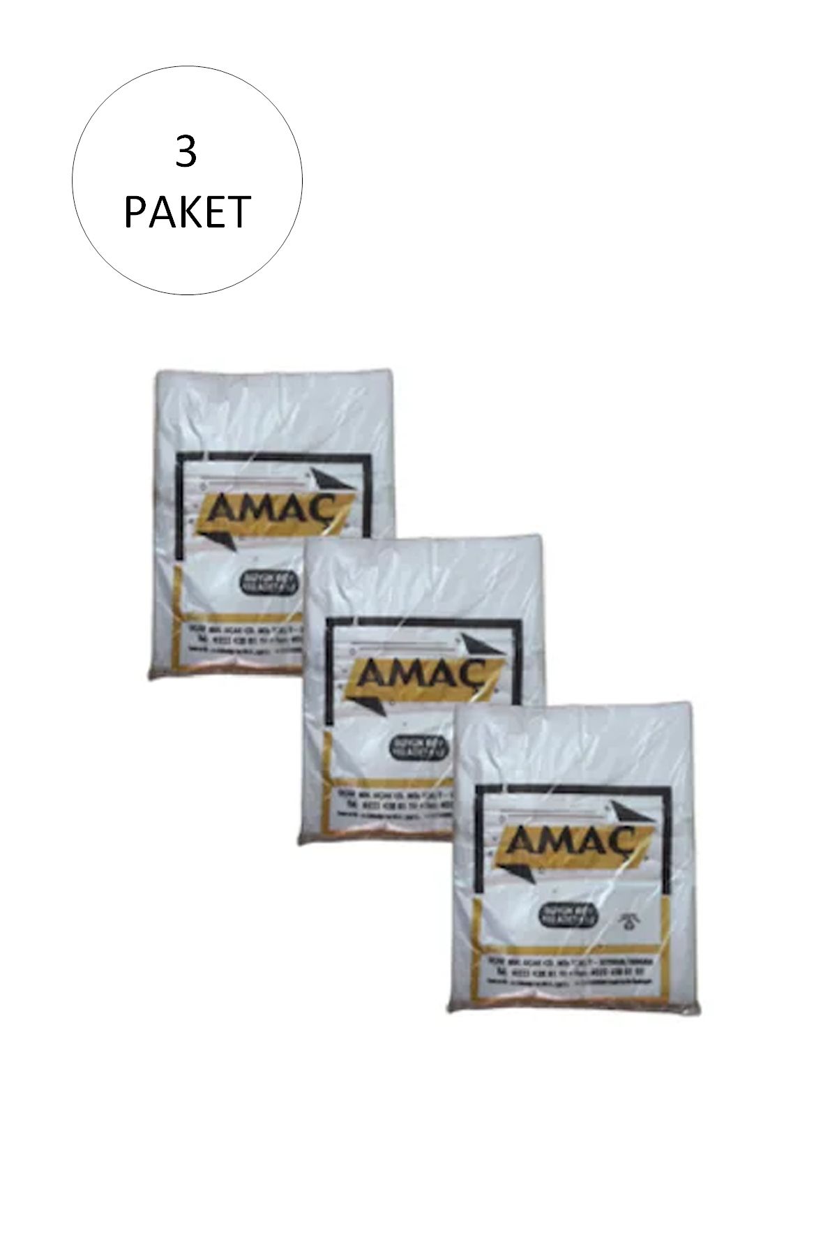 LiderGlobal Şeffaf Hışır Atlet Poşet Büyük Boy 29x52 Cm 650 Gr (3 Paket-Takriben 450 Adet)