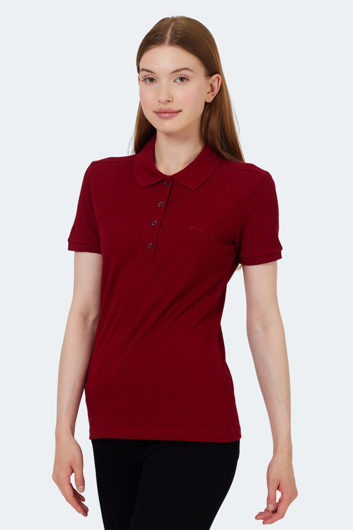 Slazenger-Claret Red Vera I Women's T-Shirt 3