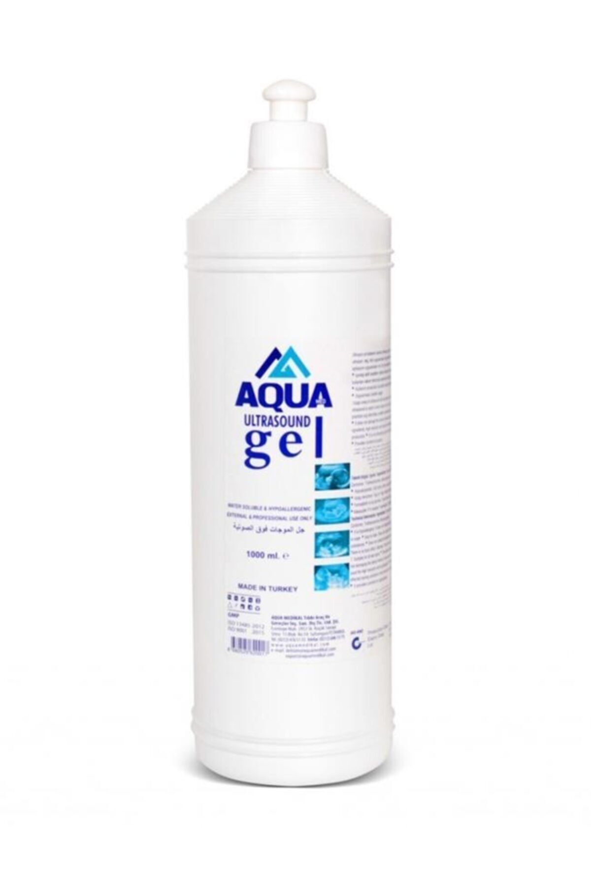 Aqua Ultrason Ve Ekg Jeli 1 L