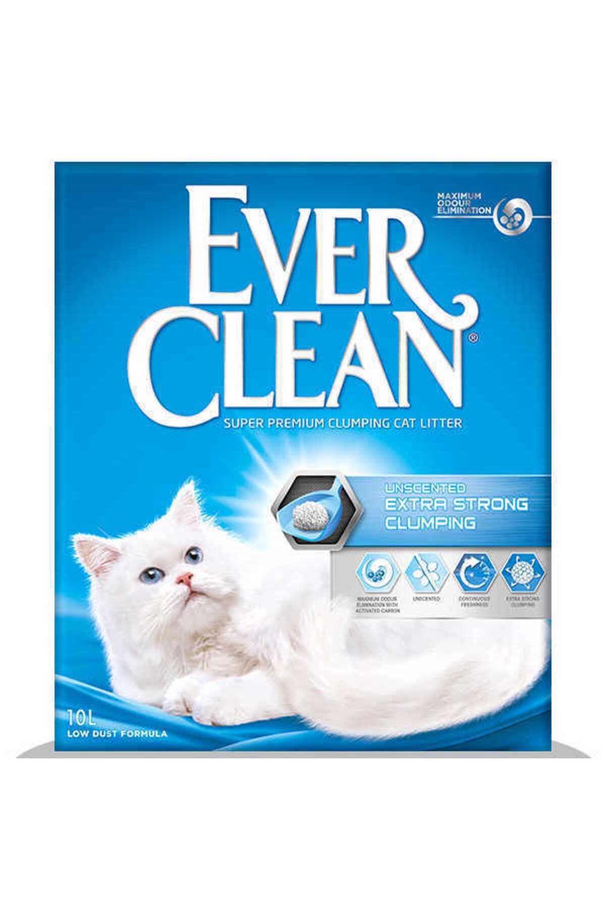 Ever Clean Ekstra Güçlü Kokusuz Doğal Kedi Kumu 10 Lt