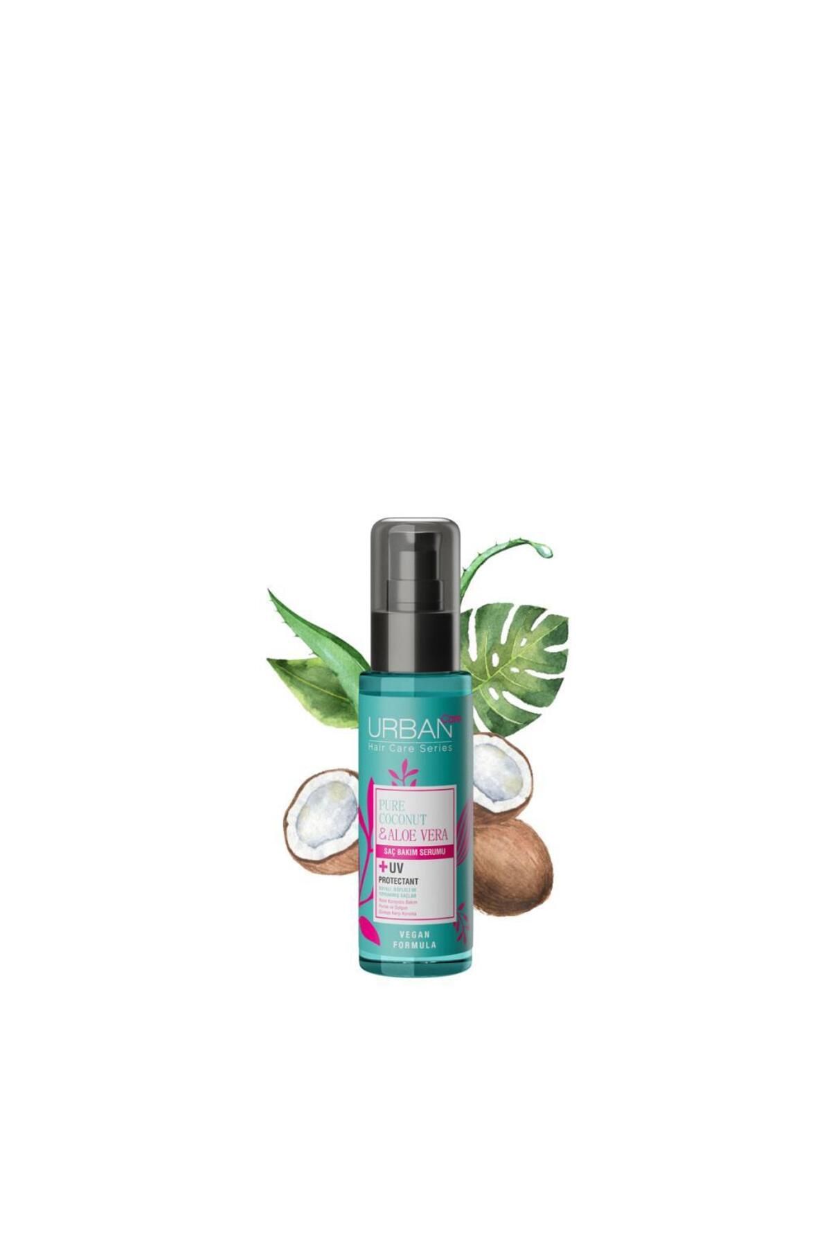 Urban Care Pure Coconut&aloe Vera Boyalı Saçlar Özel Renk Koruyucu Saç Bakım Serumu-vegan-50ml-3