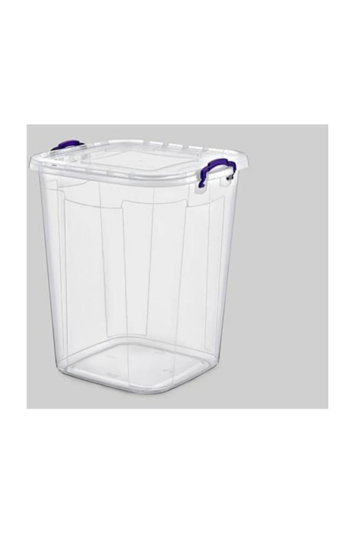 karadağsb Bakliyat Kovası Şeffaf Kare 70 Lt Royaleks-E631