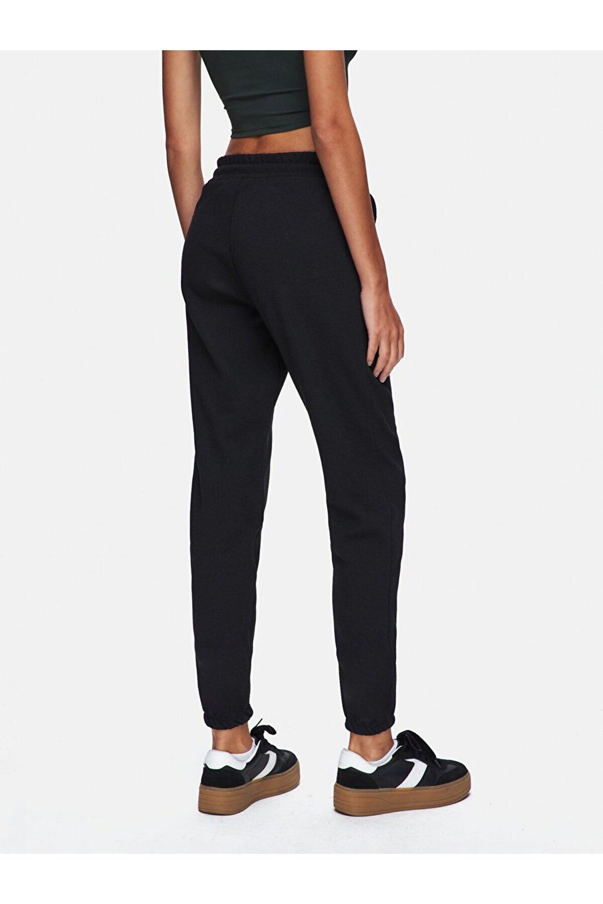Ltb-Straight Jogger Regular Fit Black Tracksuit 3