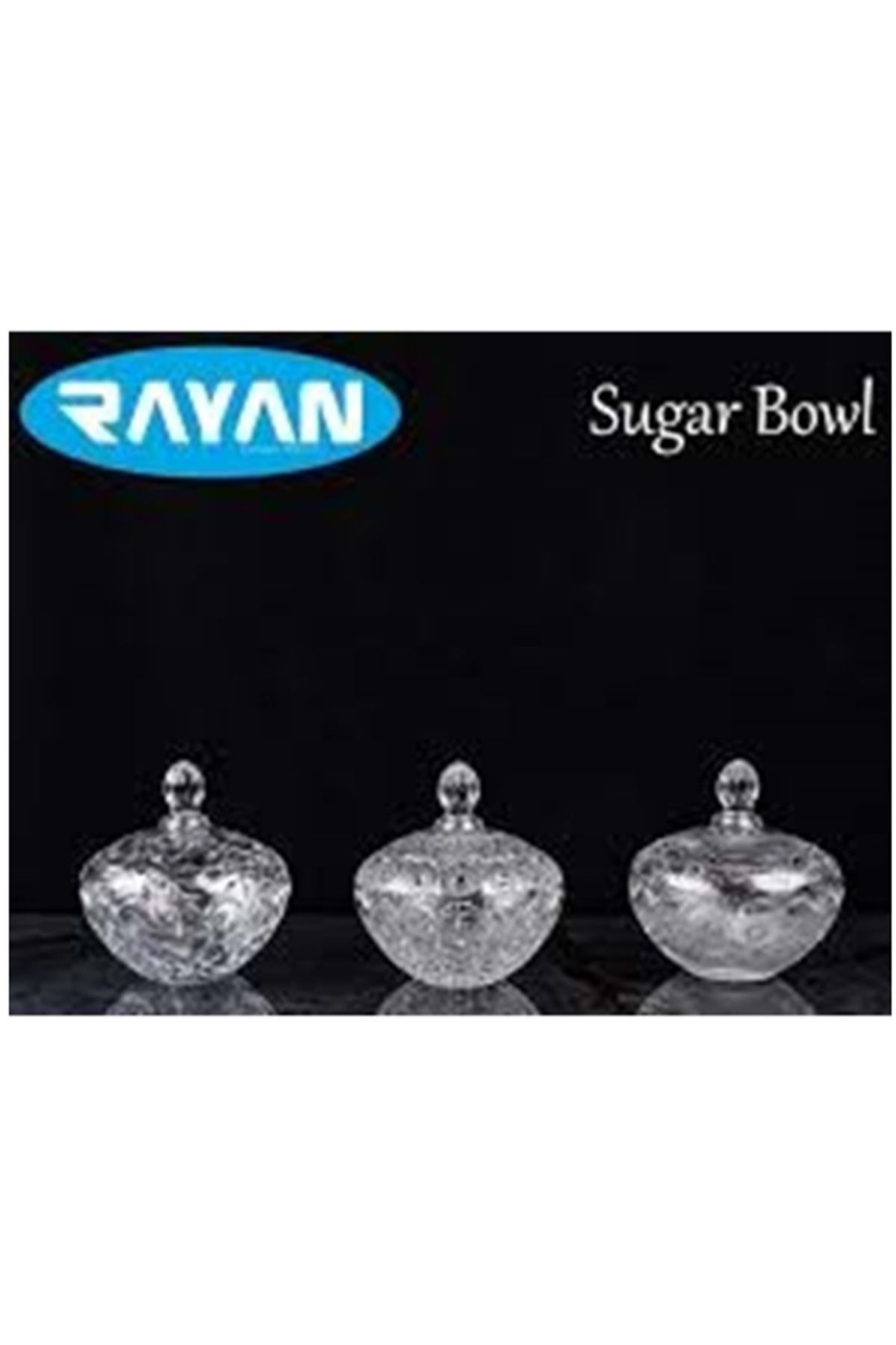 Royaleks Group Cam Şekerlik Sugar Bowl Royaleks-G-504BC