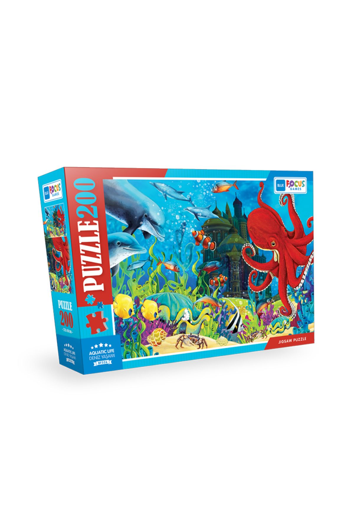 200 Parça Puzzle - Denız Yaşamı (AQUATİC LİFE)