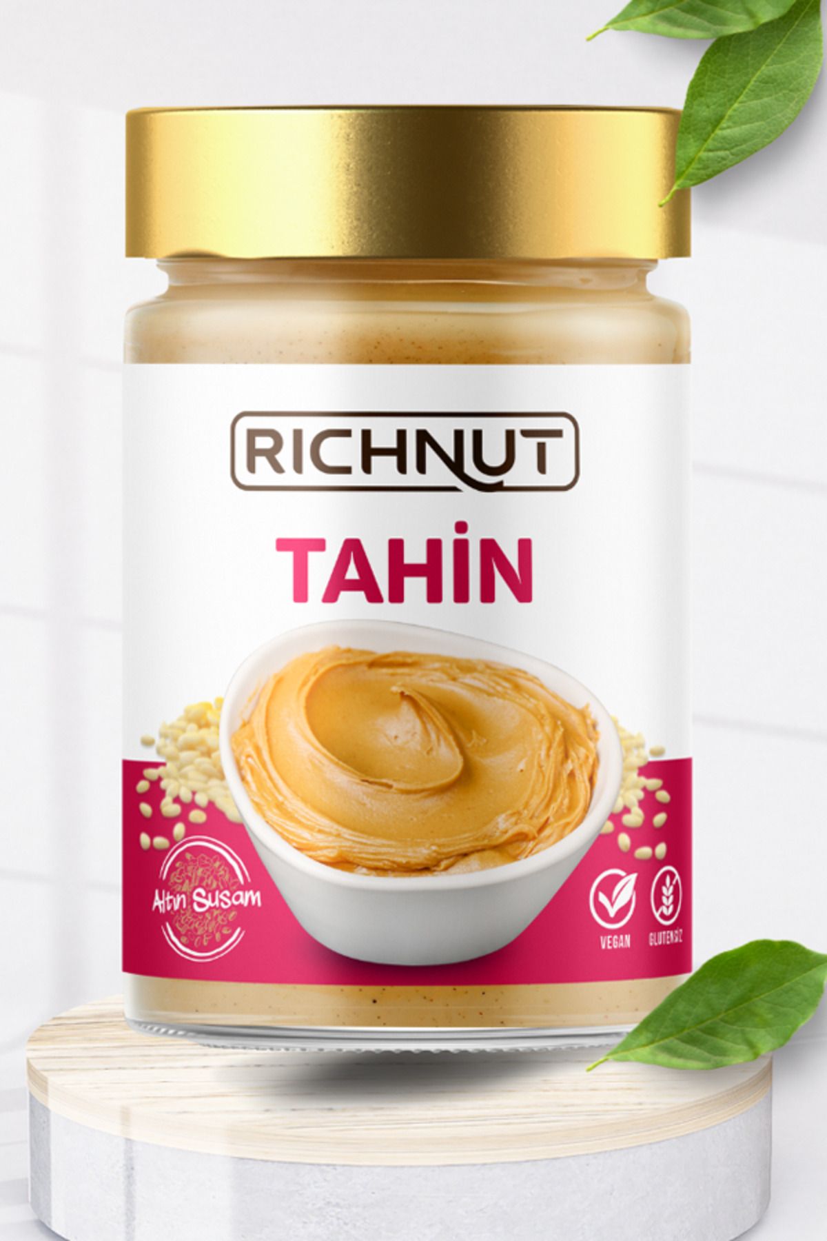 RİCHNUT Doğal Tahin 300 gr (Yerli Susam, Taze Çekim)