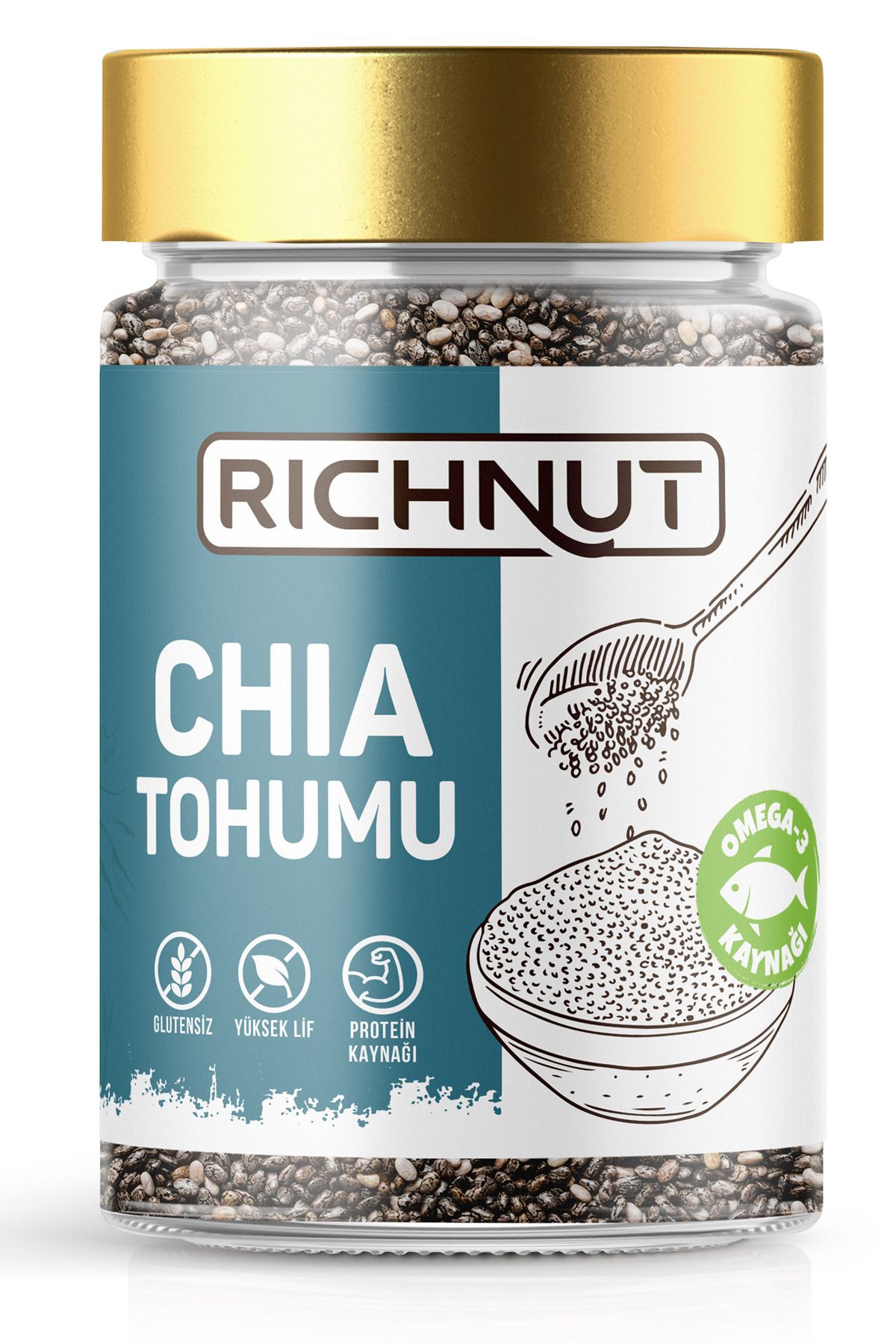 RİCHNUT Chia Tohumu Glütensiz