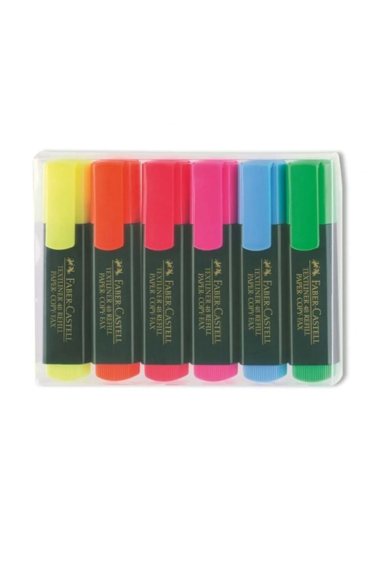 Faber-castell Fosforlu K. 6li Poset