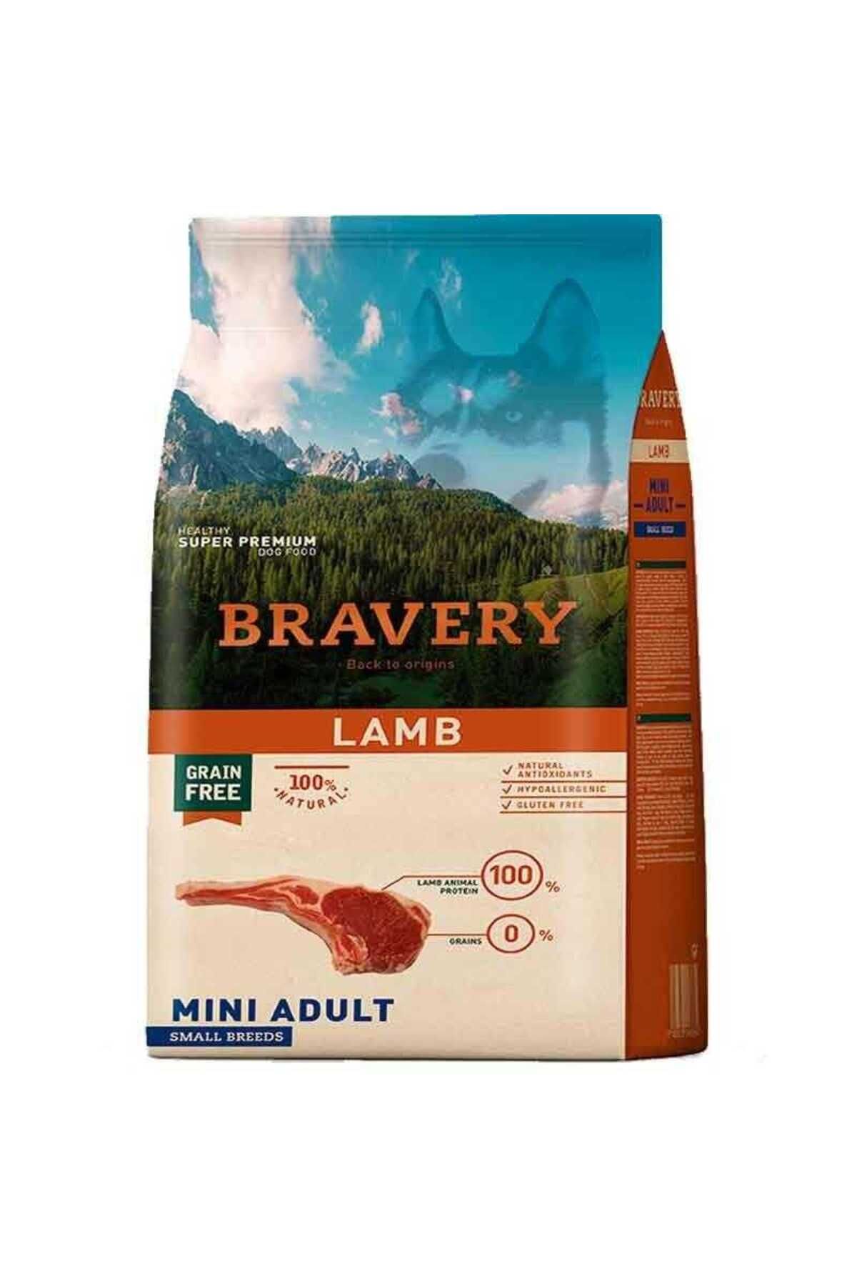 Bravery Dog Mini Adult Small Breed Lamb 2 Kg