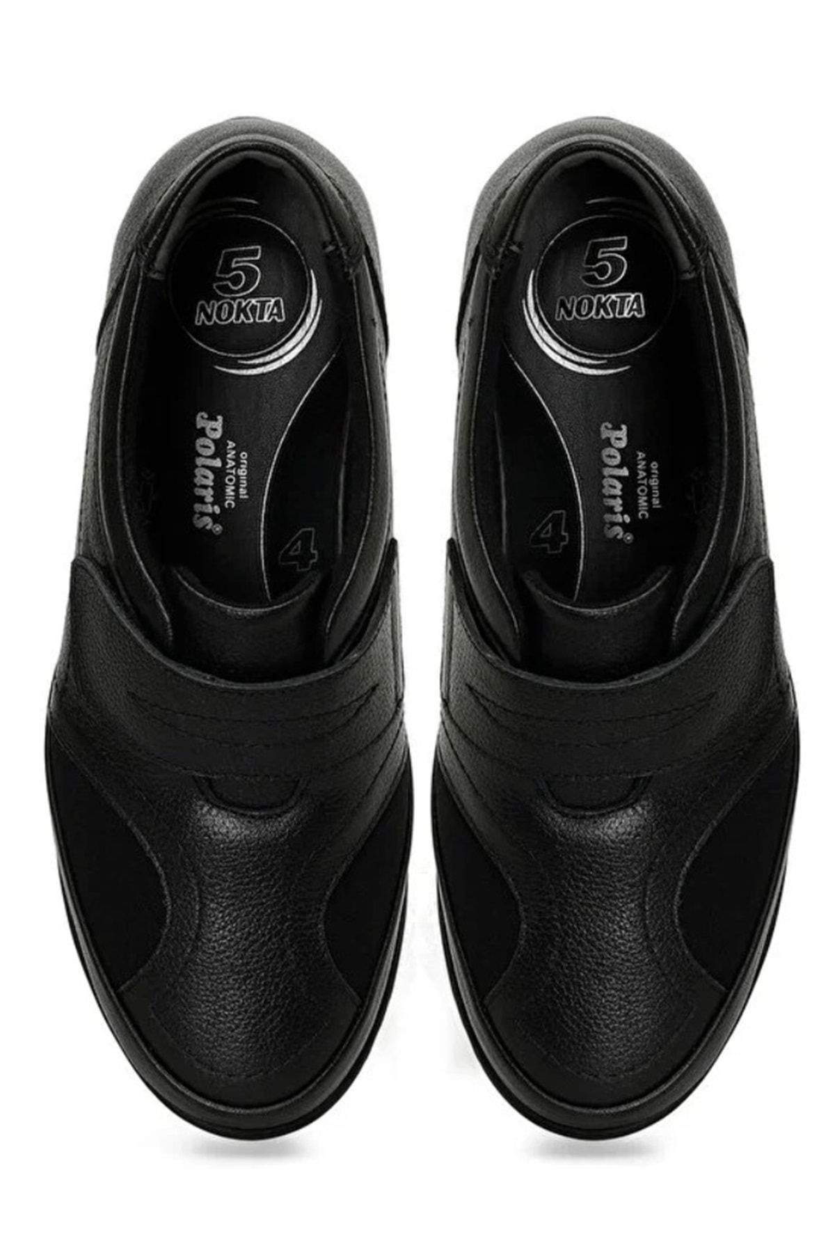 Polaris 5 Nokta-105204 .Z4Pr Model Number - Black Women's Flat Shoes 4