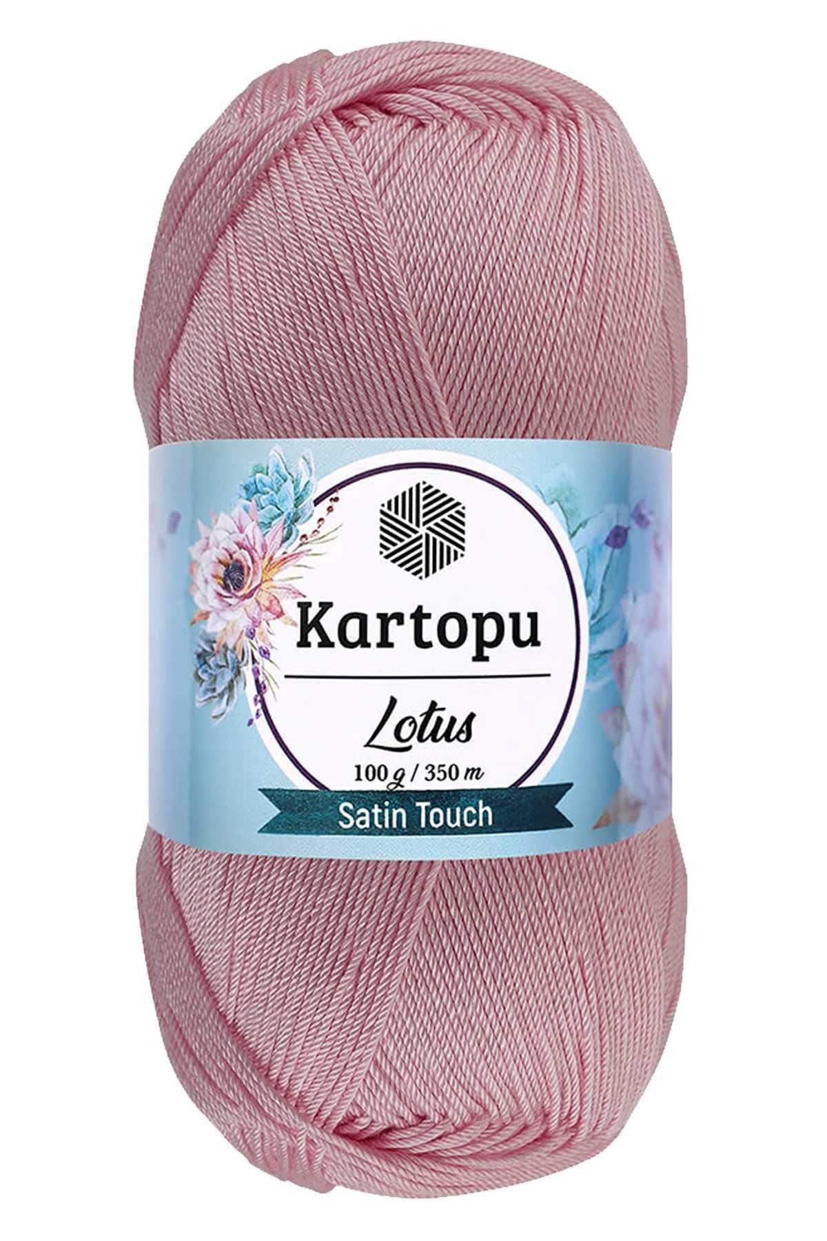 EpicMart 1 Adet Lotus Bikini Büstiyer Bluz Örgü İpi  K768 Açık Pembe