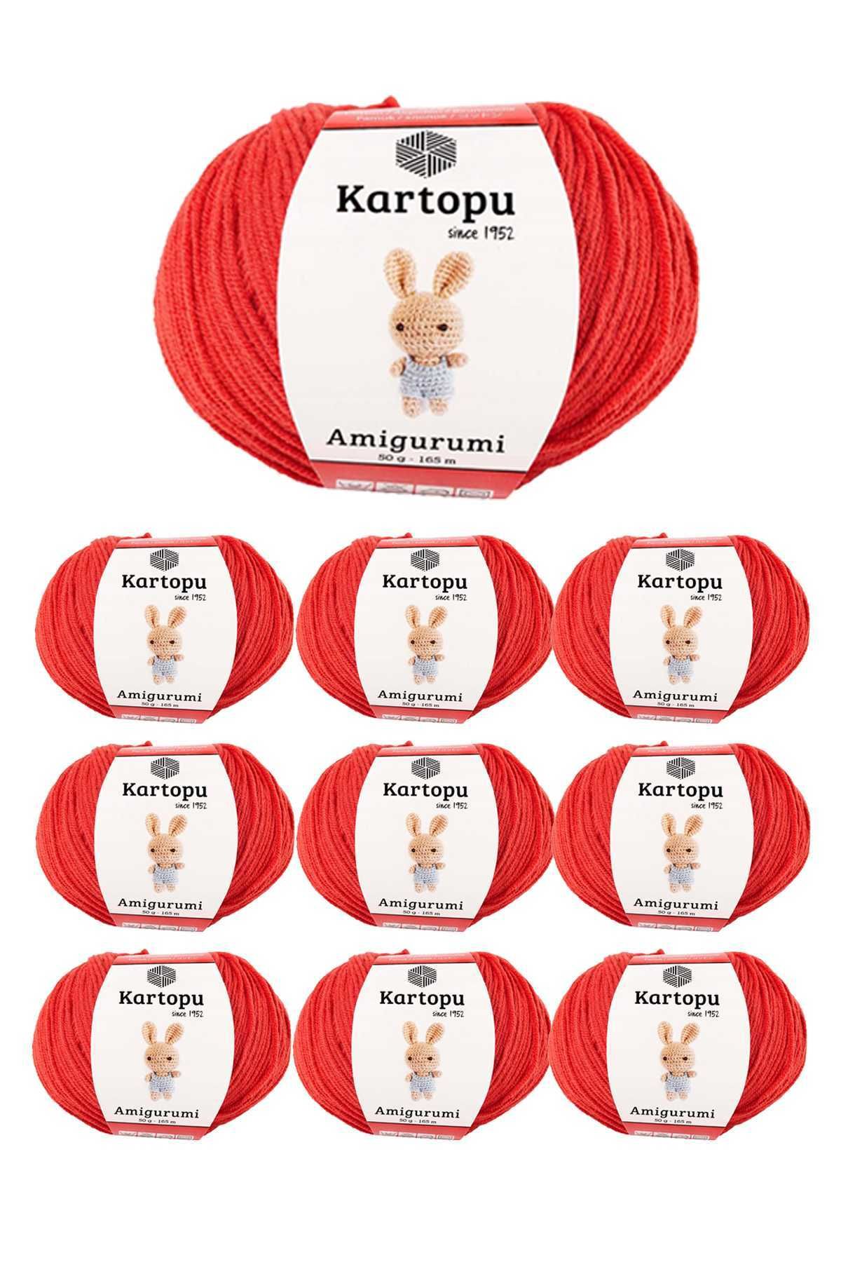 Kartopu 10 Adet Amigurumi El Örgü İpi 50gr 1170