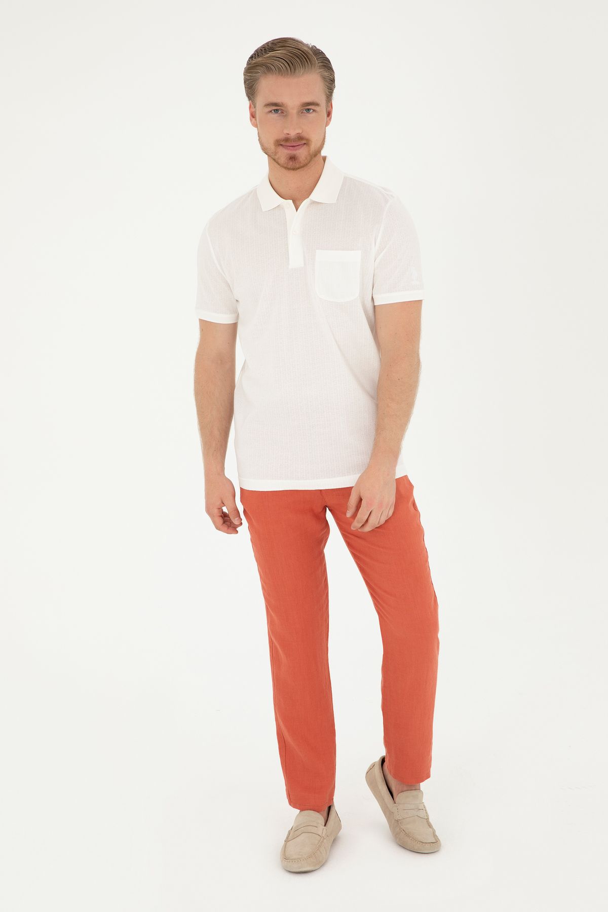 شلوار بوم پودری مردانه 50285618-VR042 U.S. Polo Assn.