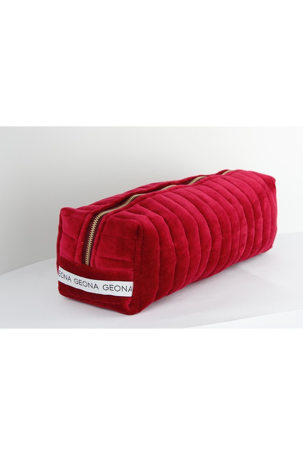 Geona-Cherry Hair Styling Bag - Dyson Airwrap/Airstrait Compatible - Mega Size Makeup Bag 2