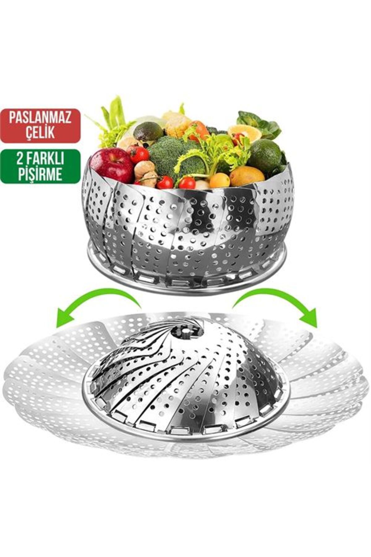 Ladesmedya ModaCar StyleDegree Metal Buharda Pişirme Haşlama Aparatı
