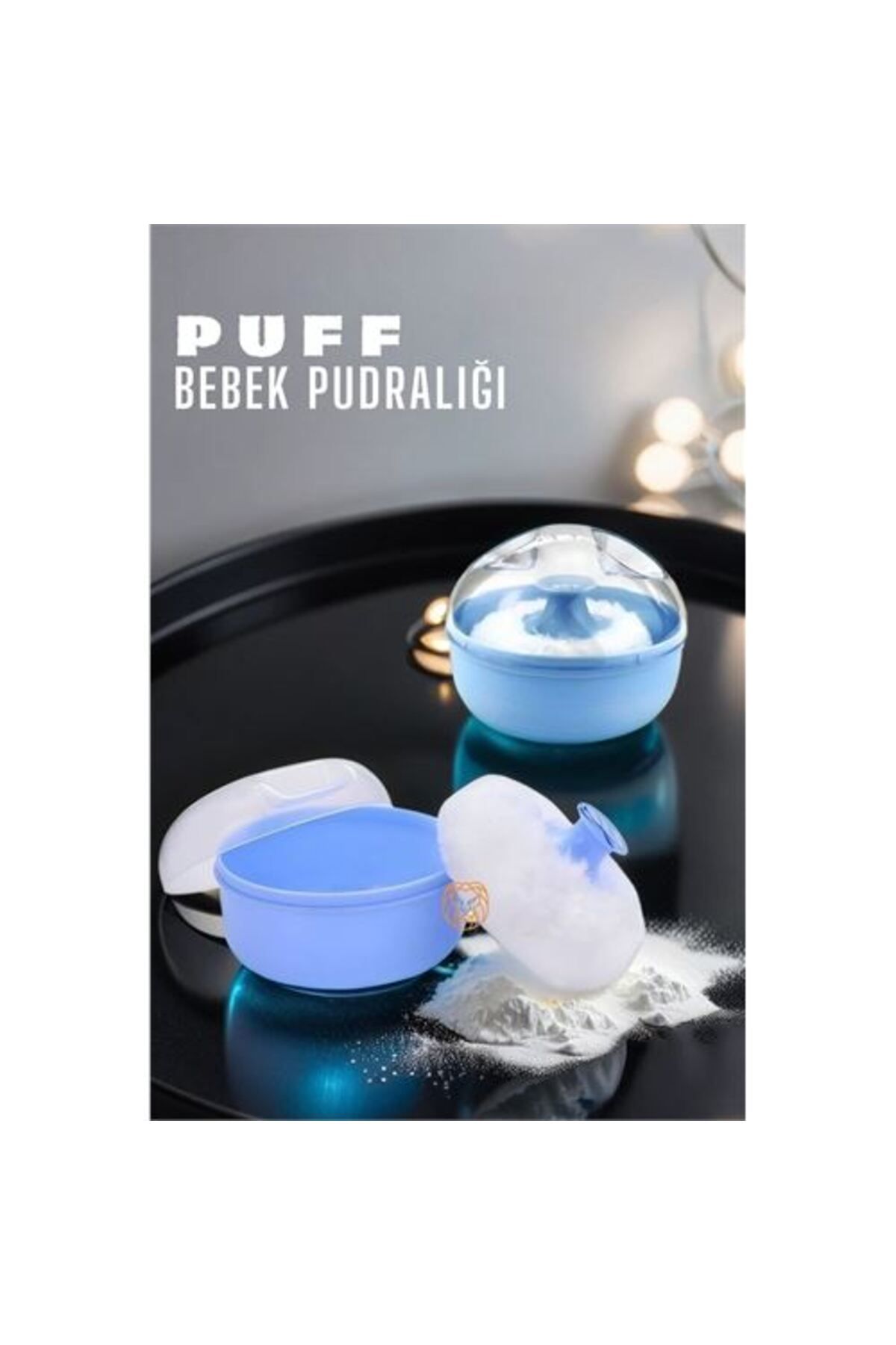 Makyaj Bebek Pudralığı Puff Pudralık