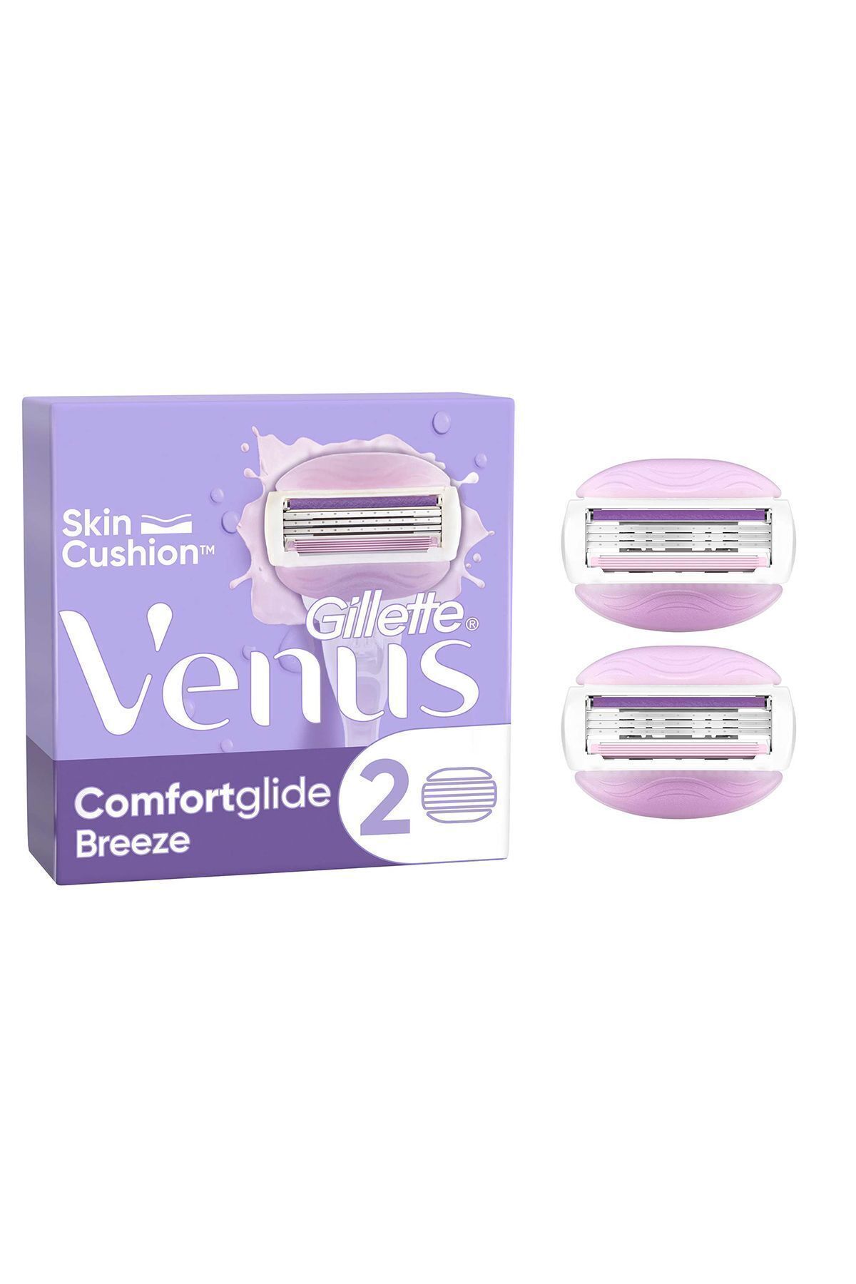 Gillette Venus Comfortglide Breeze 2 Adet Yedek Başlık