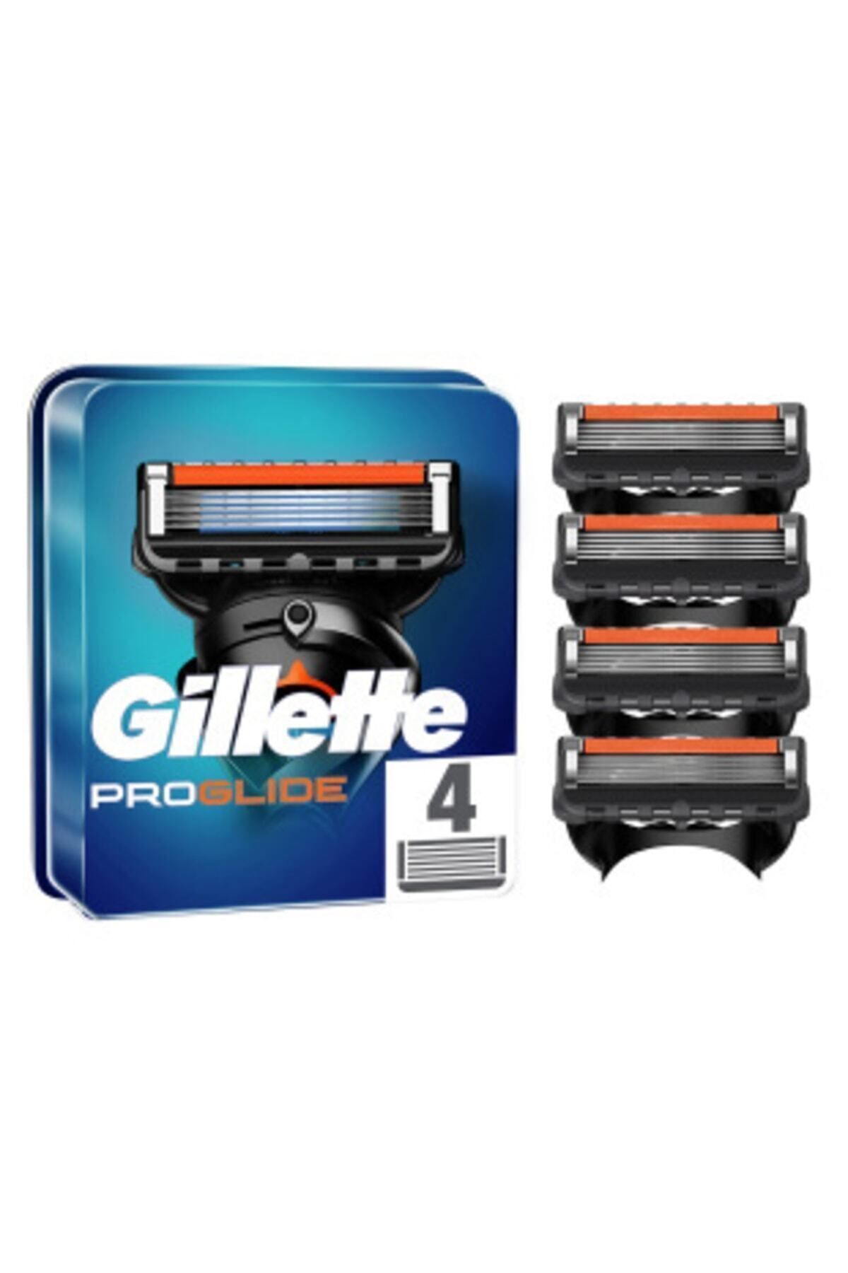 Gillette Fusion Proglide Yedek Tıraş Bıçağı 4'lü