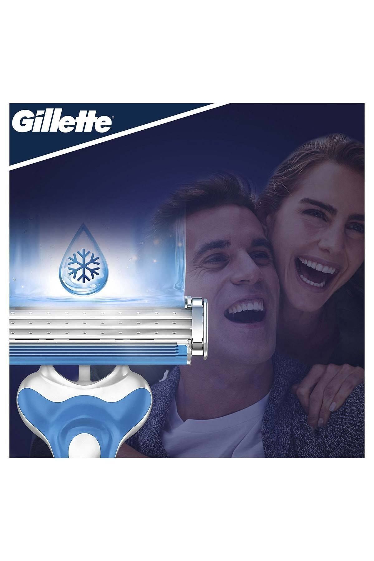 Gillette-Blue3 Cool 3 blades 6 razors --- Gillette Blue 3 Cool Men's Razors 6 pieces 8