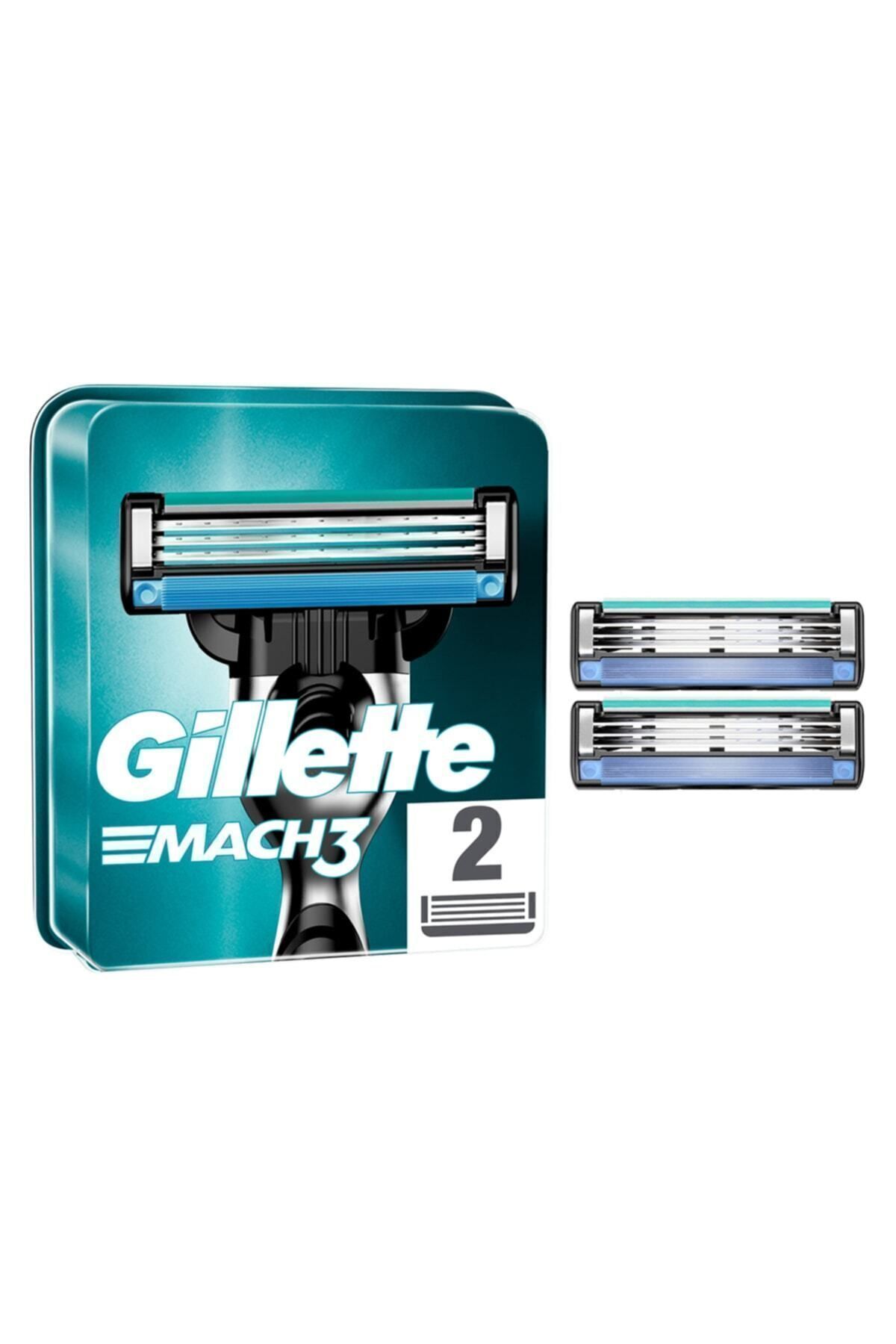 Gillette Mach3 Yedek Bıçak 2'Li