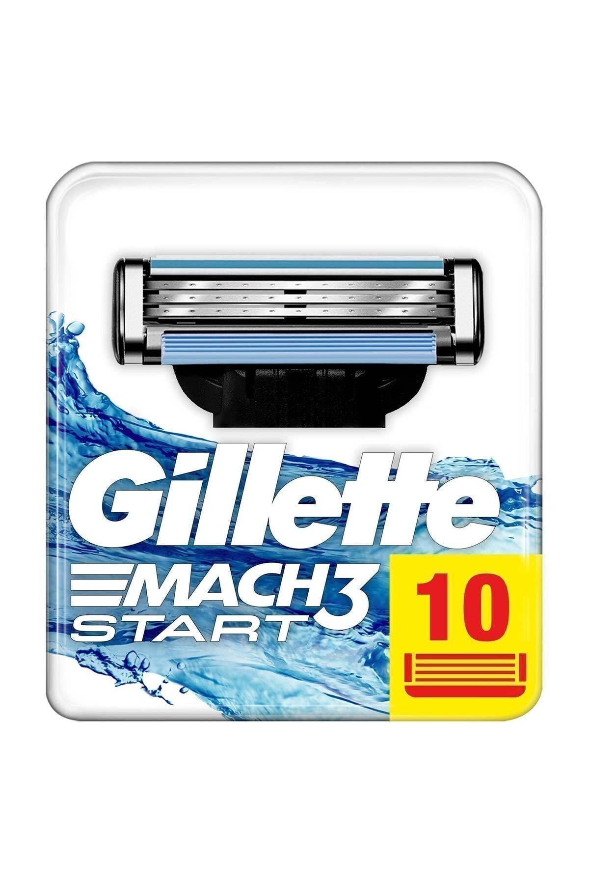 Gillette Mach3 Start Yedek Tıraş Bıçağı 10 Adet