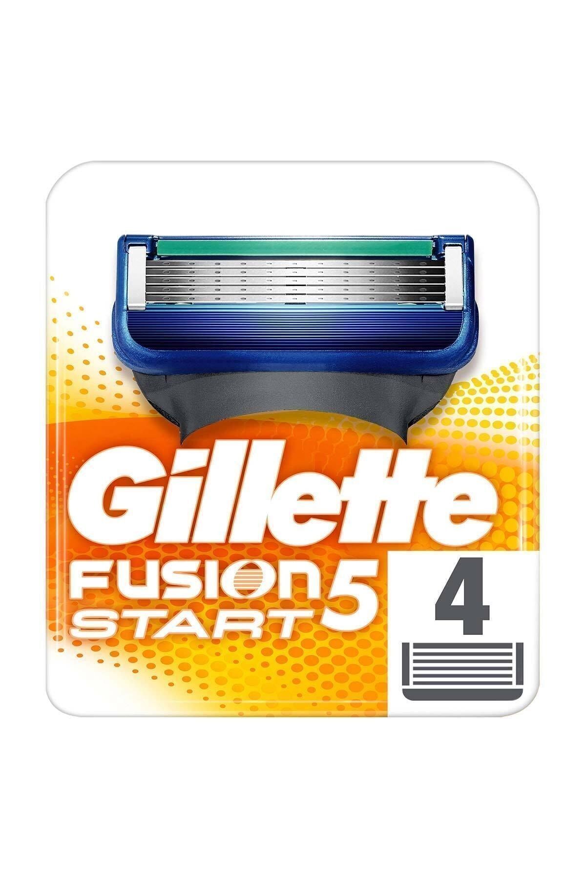 Gillette Fusion5 Start Yedek Tıraş Bıçağı 4'lü