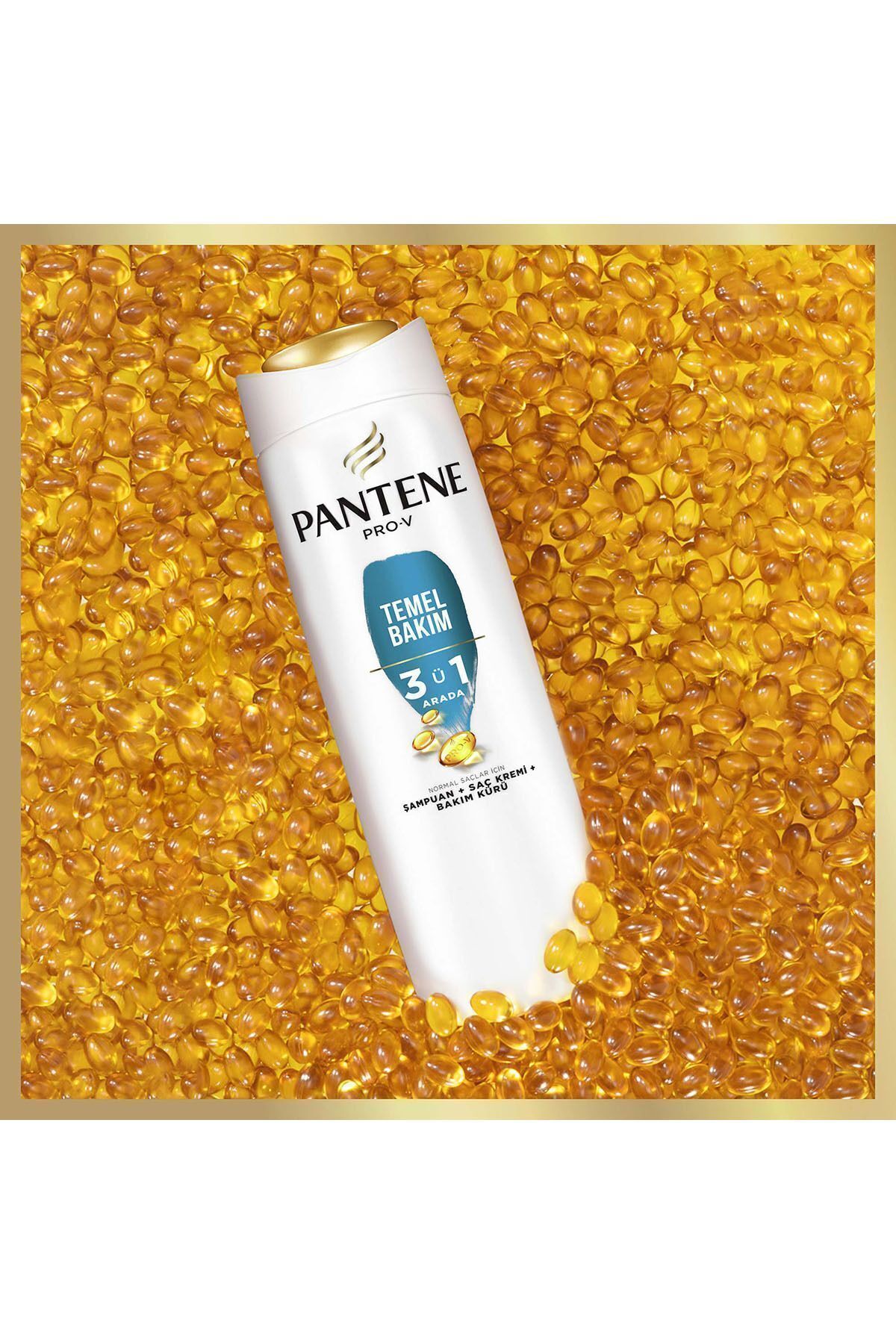 Pantene-200 ml Basic Care Shampoo - 3 in 1 4