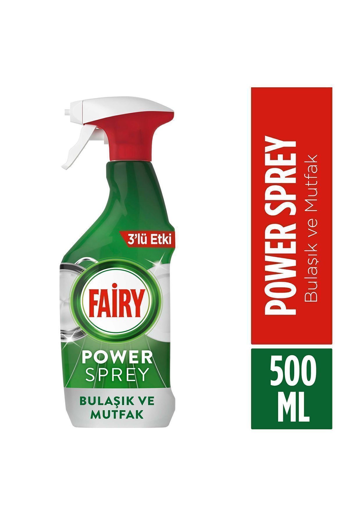 Fairy Power Sprey 3’ü 1 Arada Bulaşık Ve Mutfak 500 ml