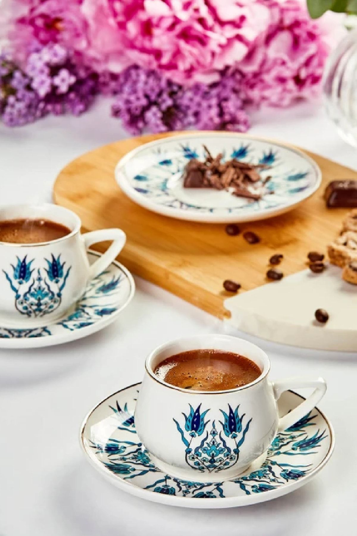 Karaca-Set cești de cafea İznik New Form pentru 6 persoane 100 ml 6