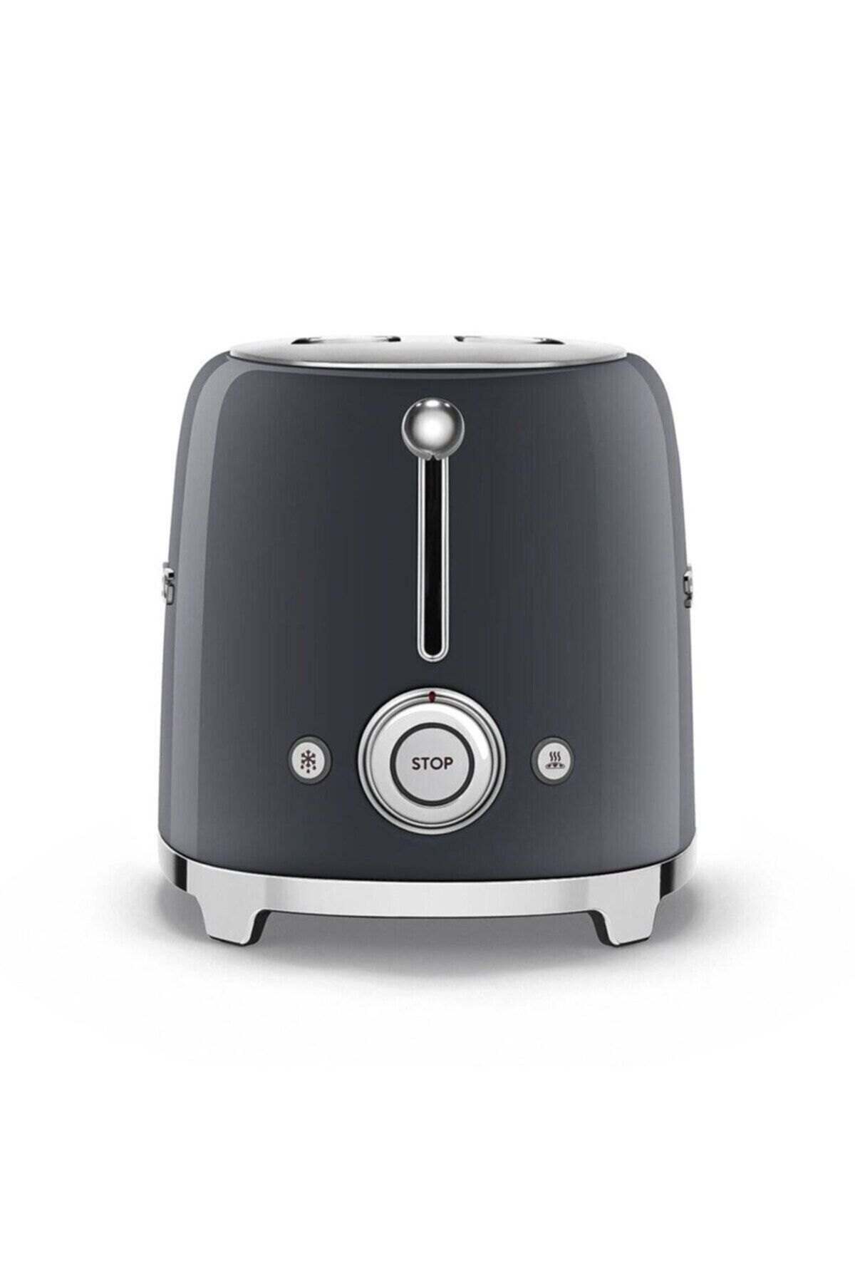 SMEG-50's Style Retro 2-Slice Bread - Gray Tsf01Greu 6